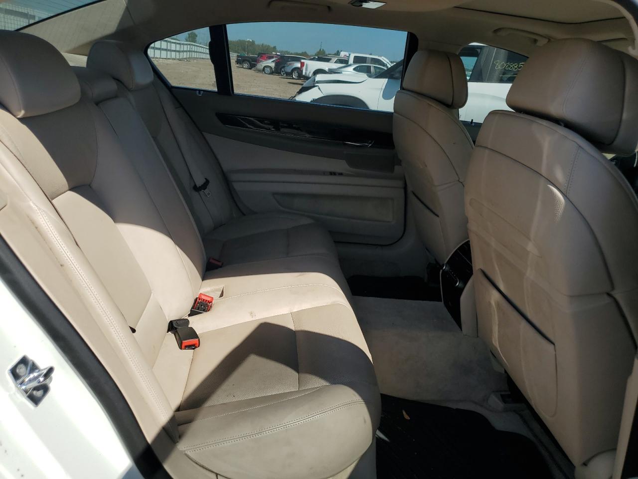 2009 Bmw 750 Li White vin: WBAKB83519CY57493