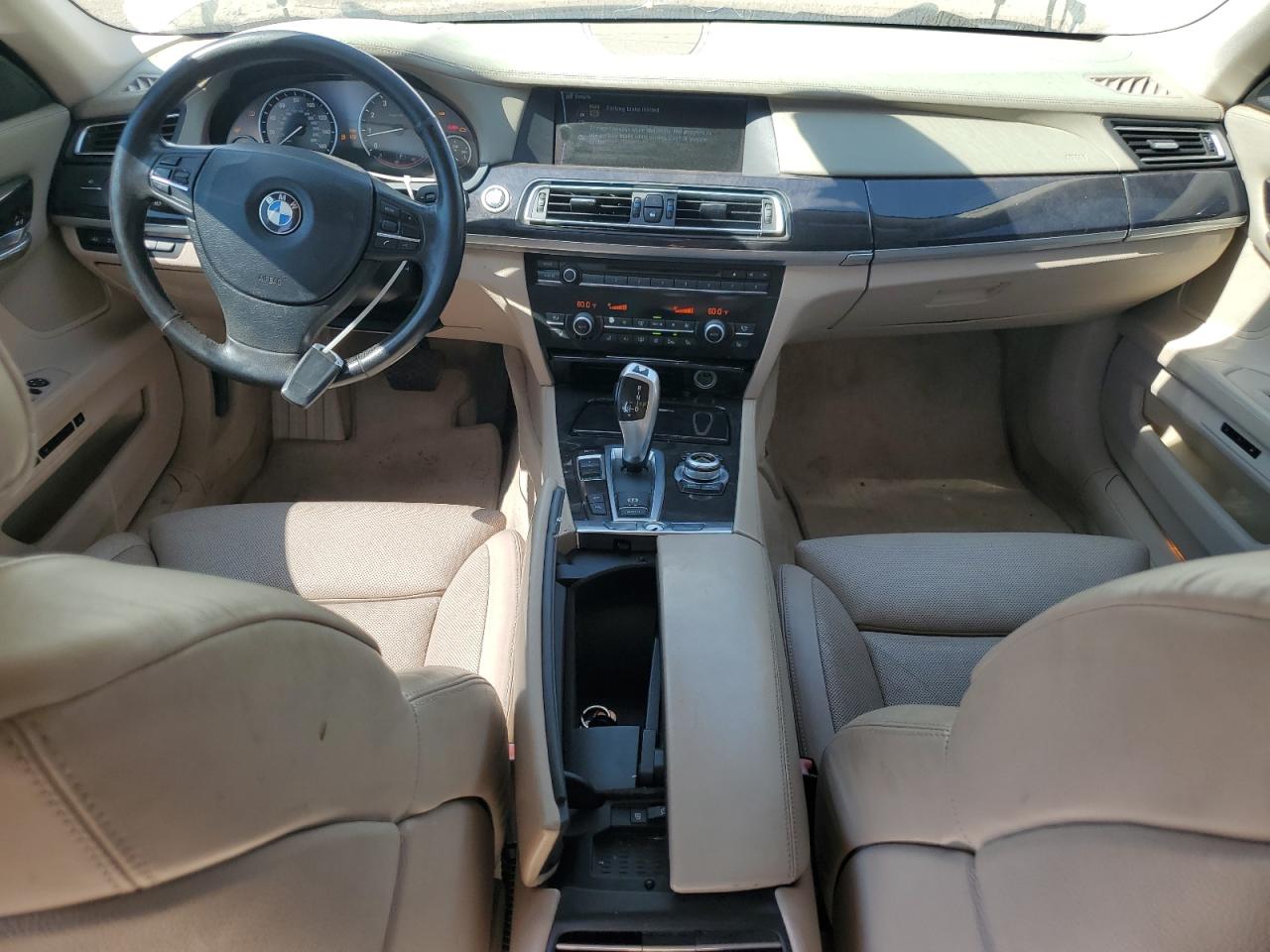 2009 Bmw 750 Li White vin: WBAKB83519CY57493