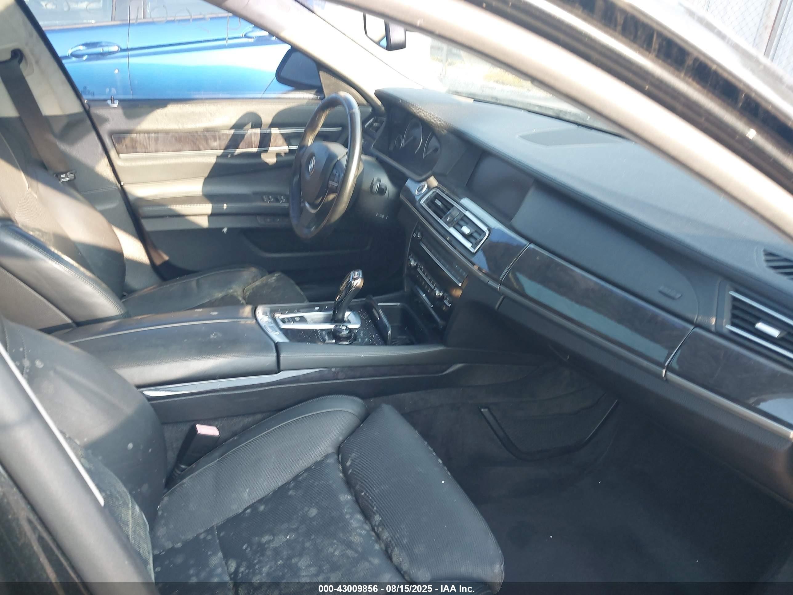2009 Bmw 750li   Черный vin: WBAKB83519CY60622