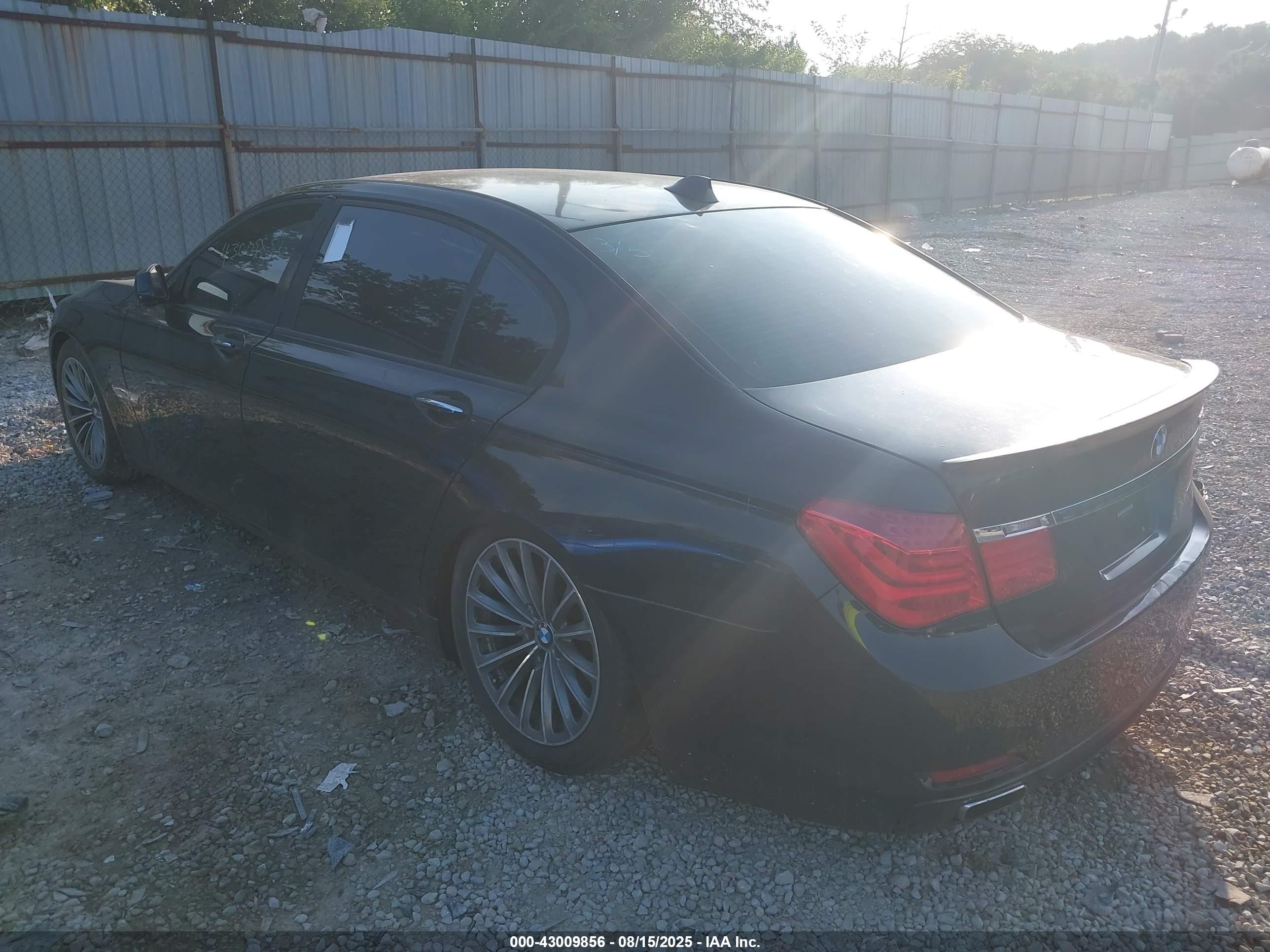 2009 Bmw 750li   Черный vin: WBAKB83519CY60622