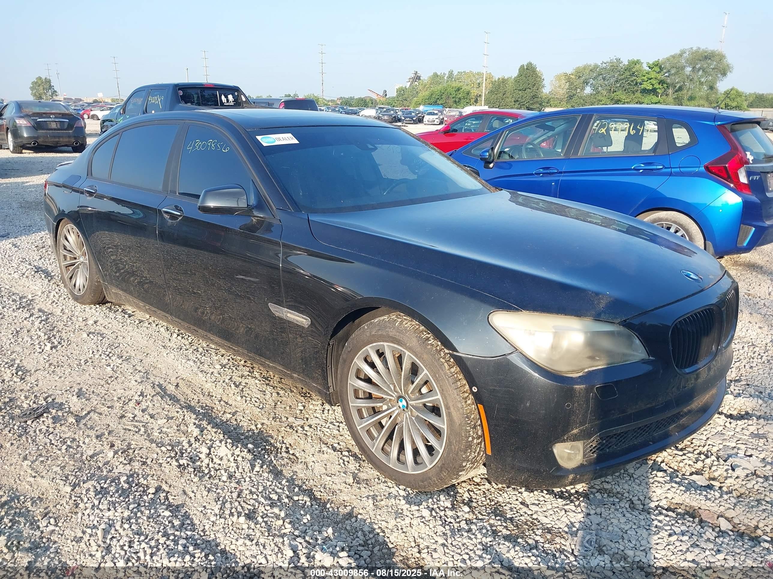 2009 Bmw 750li   Черный vin: WBAKB83519CY60622