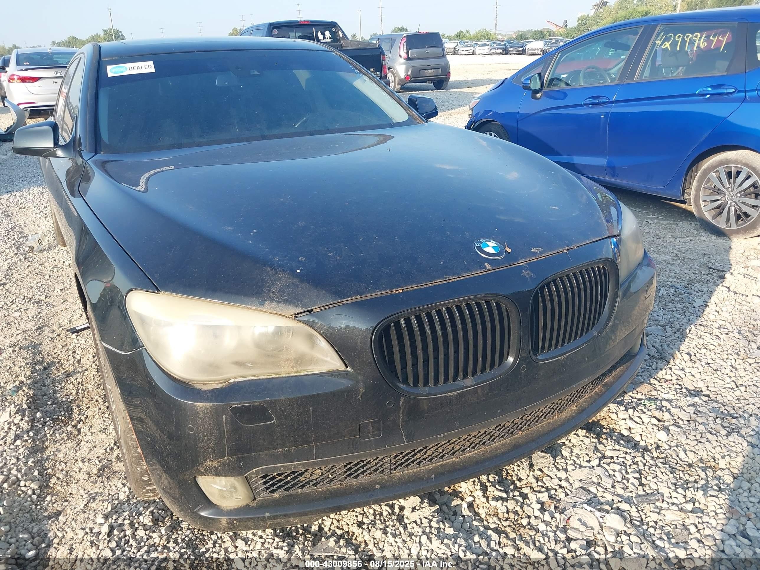 2009 Bmw 750li   Черный vin: WBAKB83519CY60622