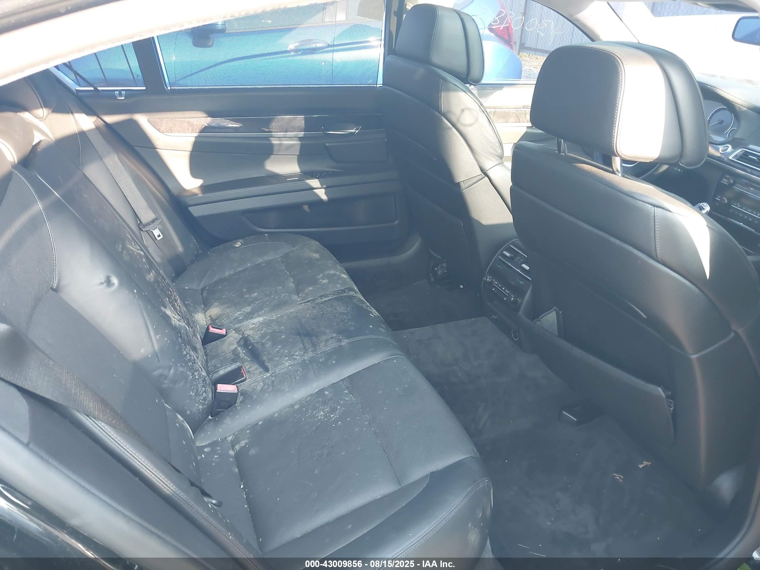 2009 Bmw 750li   Черный vin: WBAKB83519CY60622