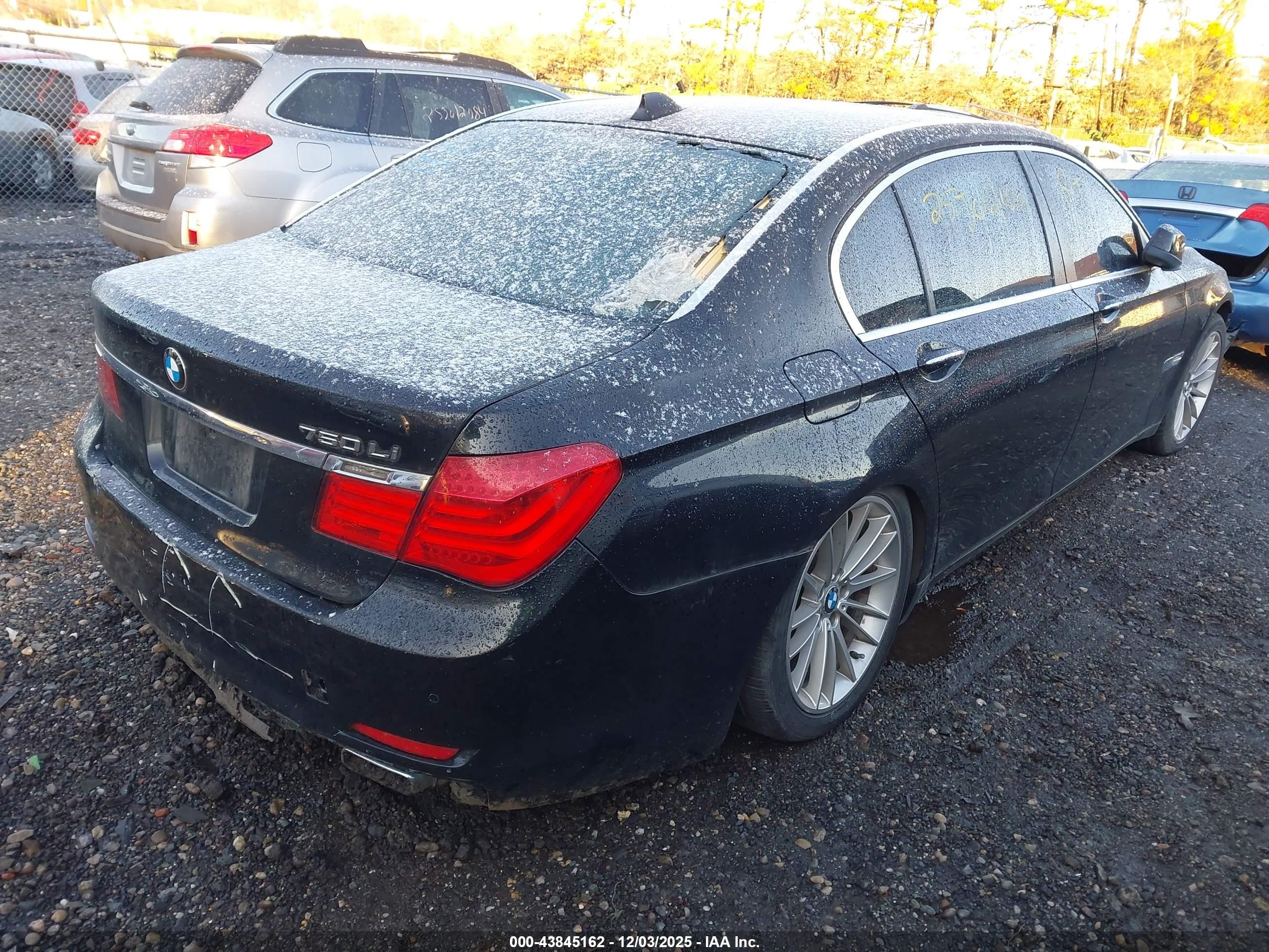 2009 Bmw 750li   Черный vin: WBAKB83519CY62645