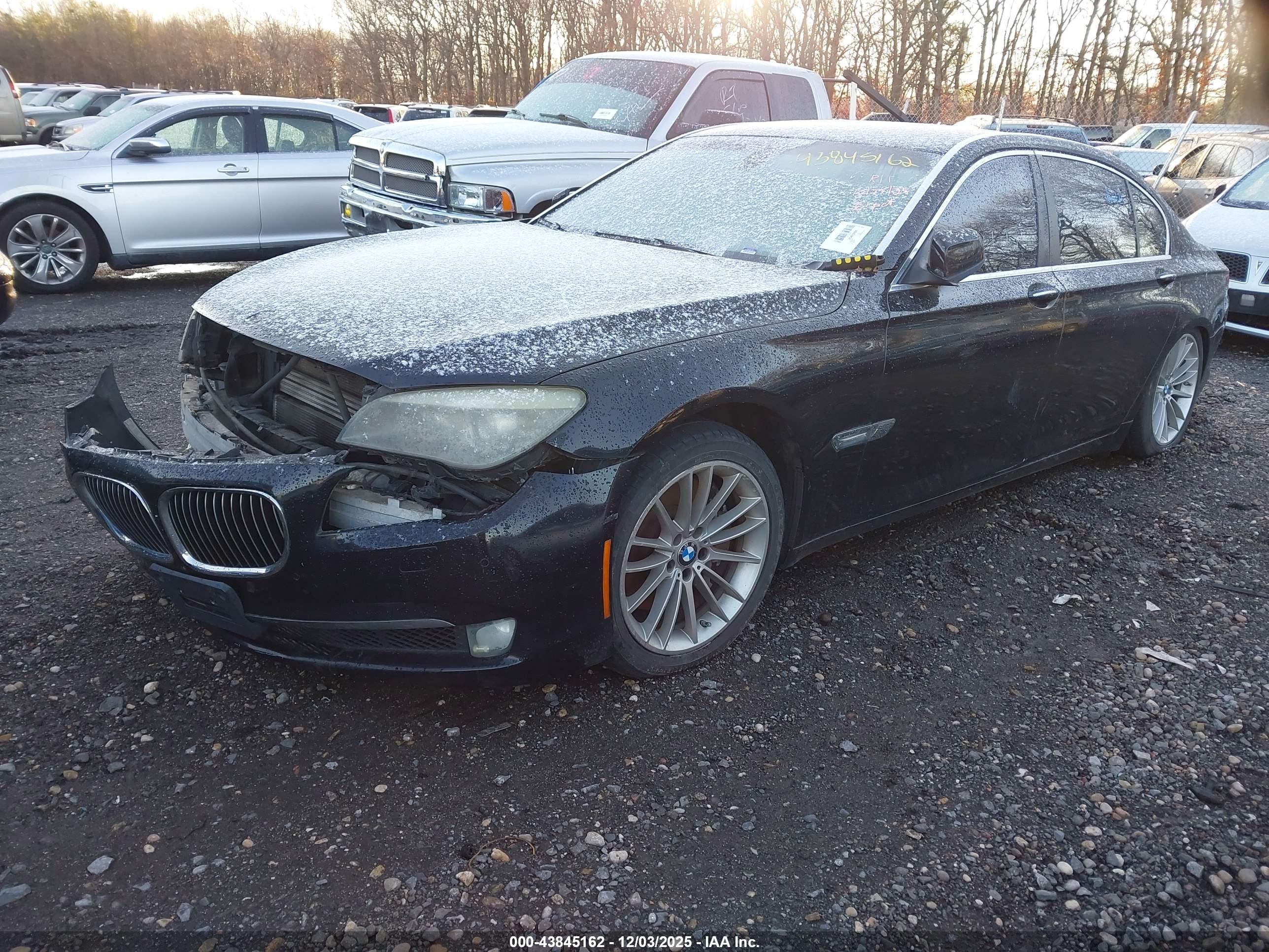 2009 Bmw 750li   Черный vin: WBAKB83519CY62645