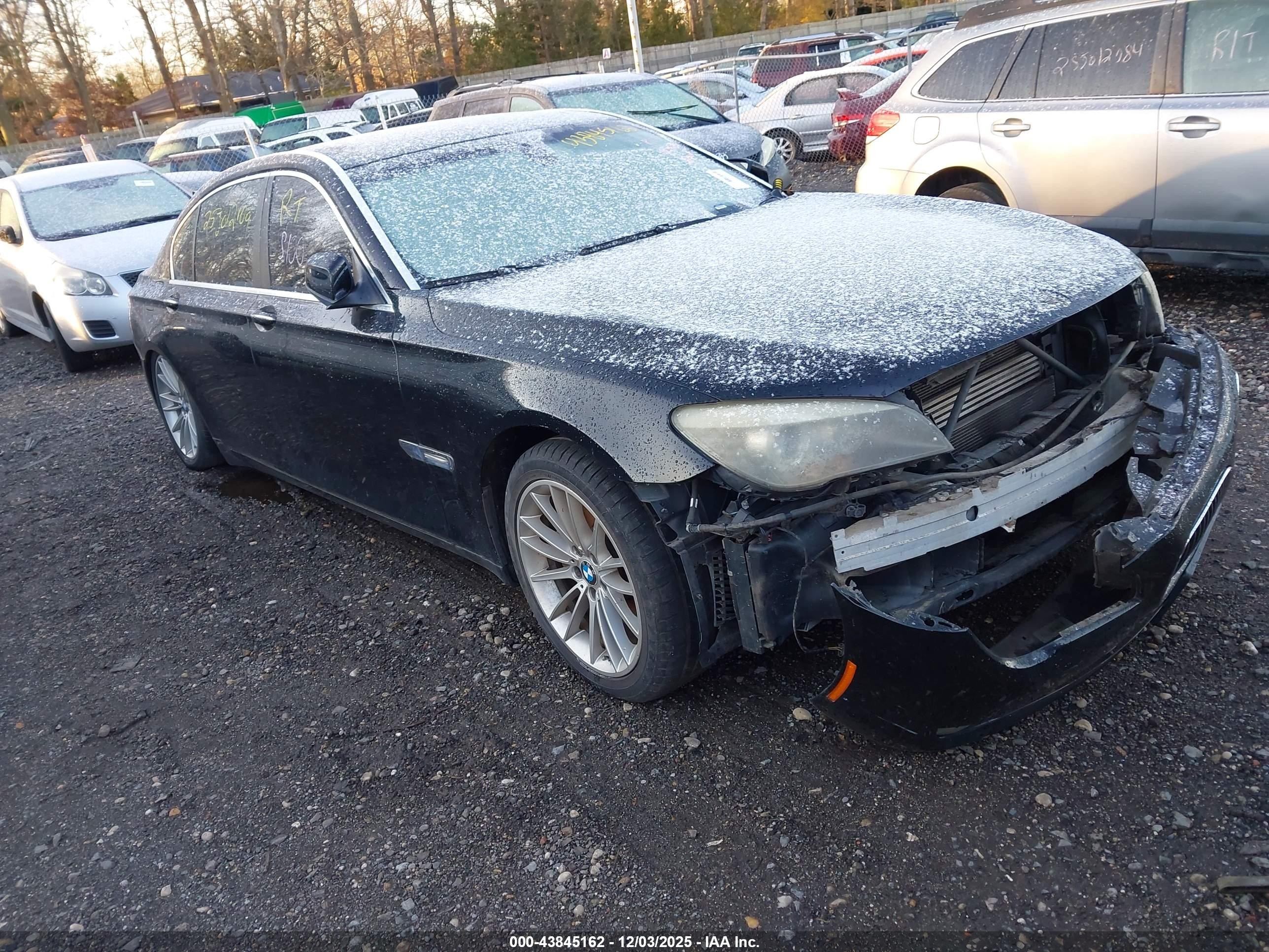 2009 Bmw 750li   Черный vin: WBAKB83519CY62645
