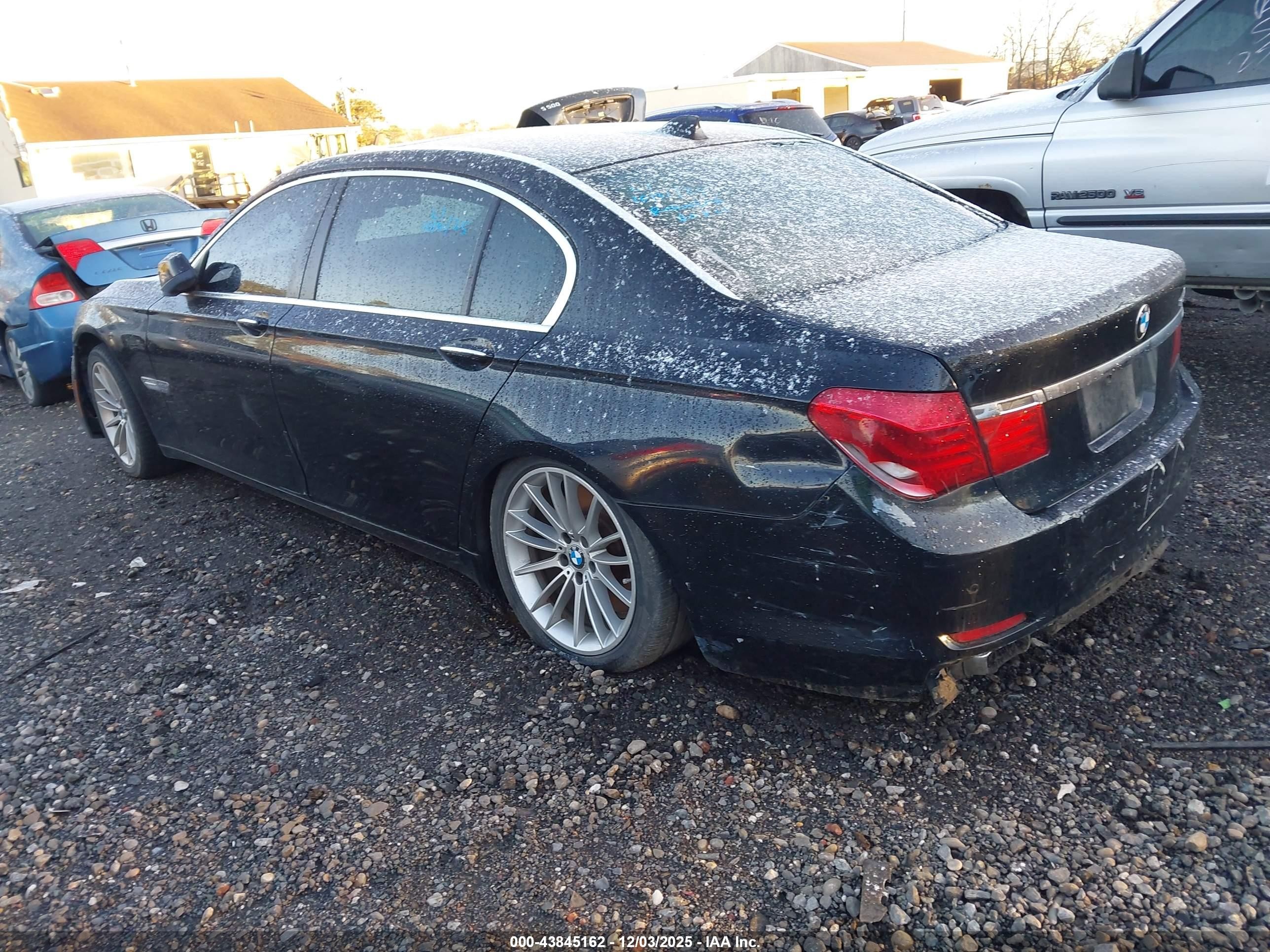 2009 Bmw 750li   Черный vin: WBAKB83519CY62645