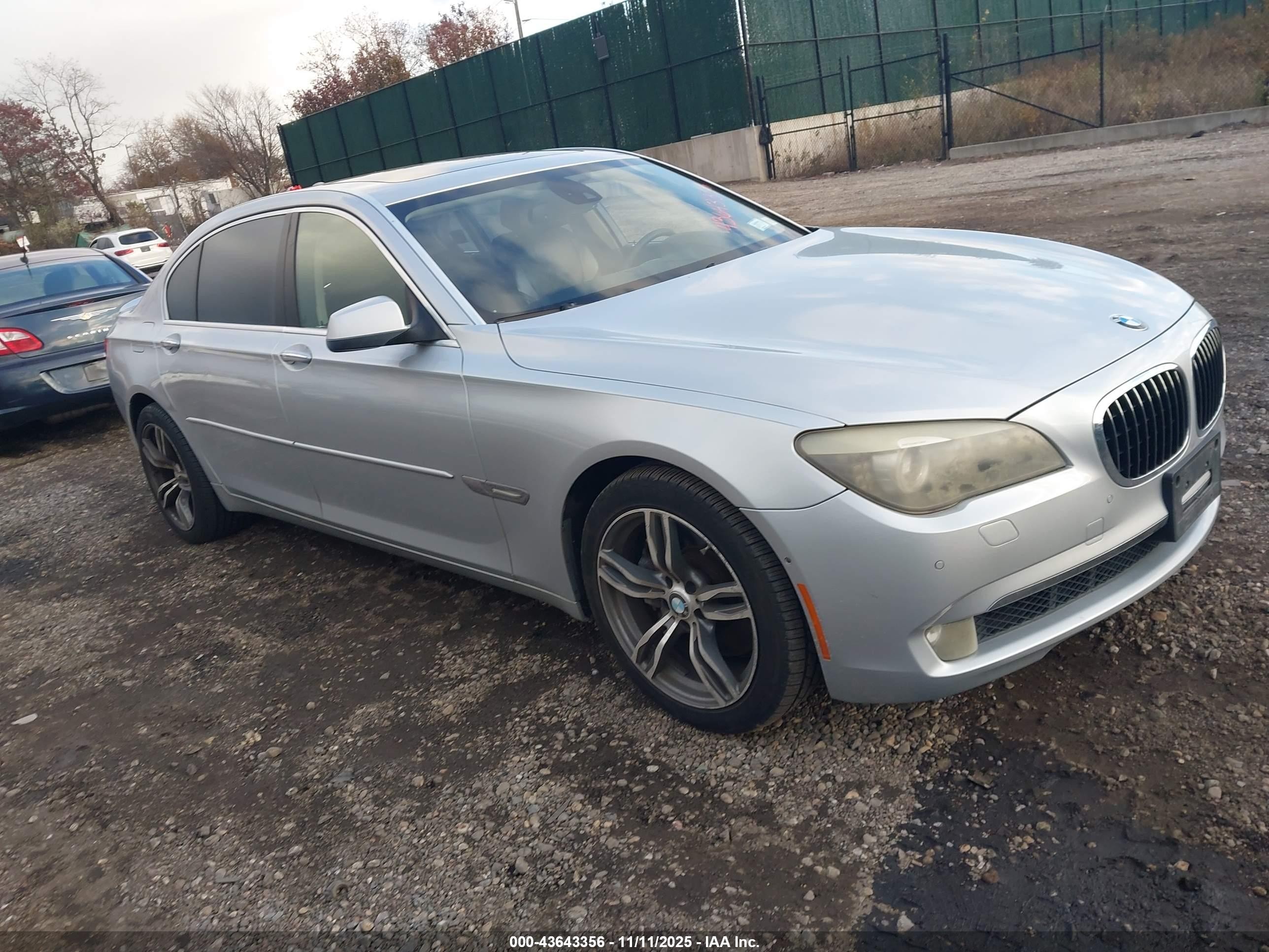 2009 Bmw 750li   Silver vin: WBAKB83539CY57429