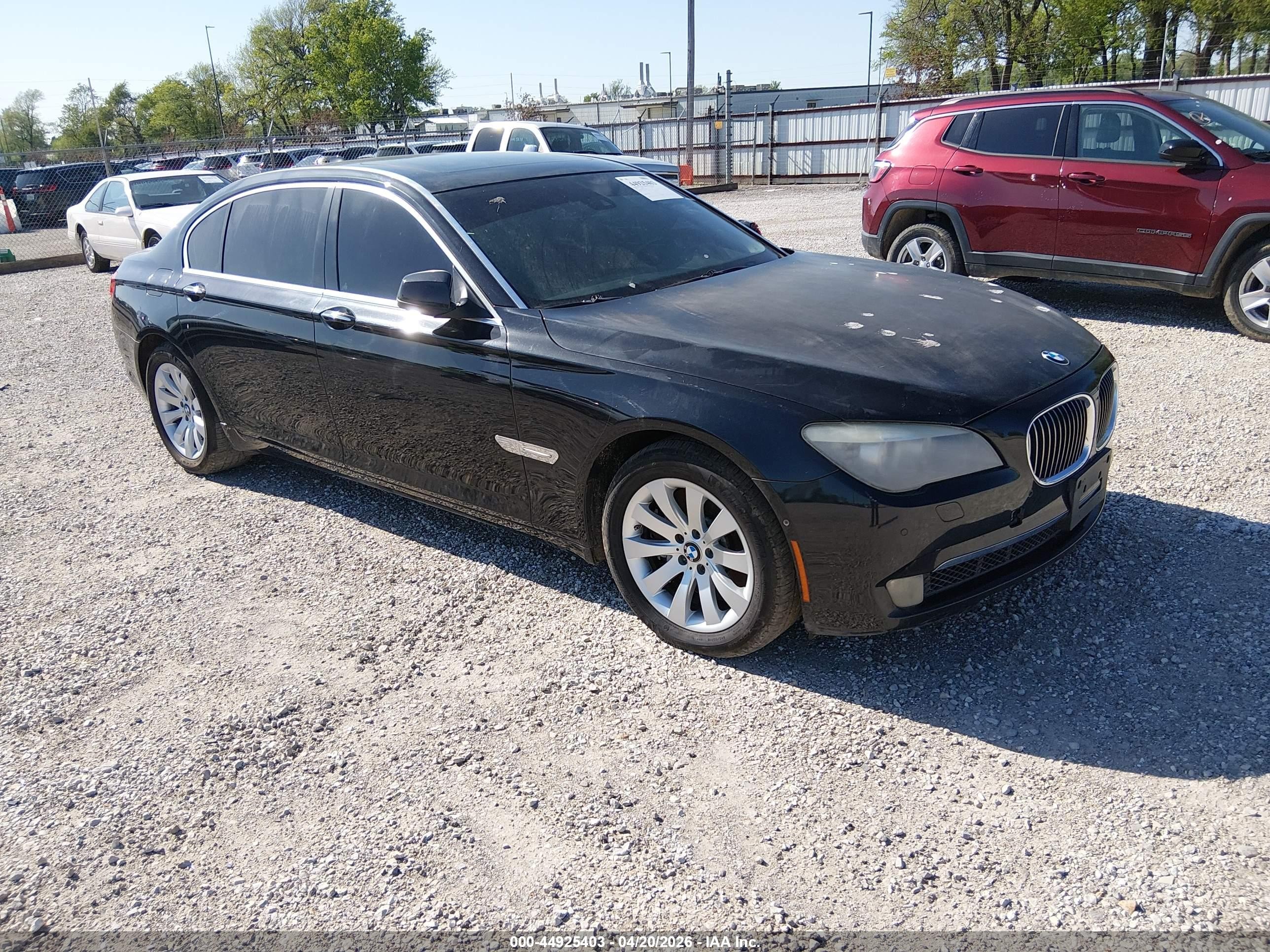 2009 Bmw 750li   Black vin: WBAKB83539CY57981