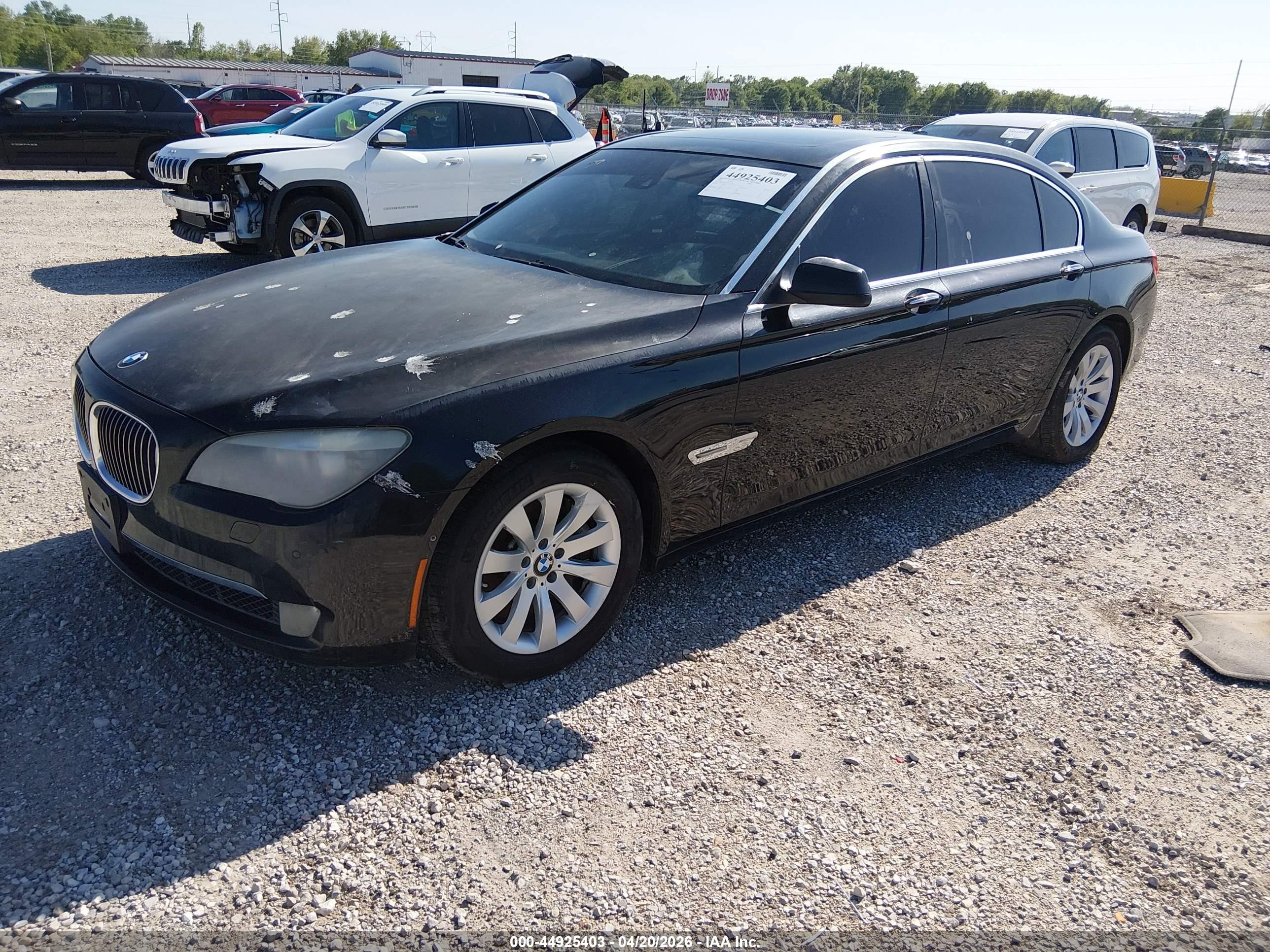 2009 Bmw 750li   Black vin: WBAKB83539CY57981