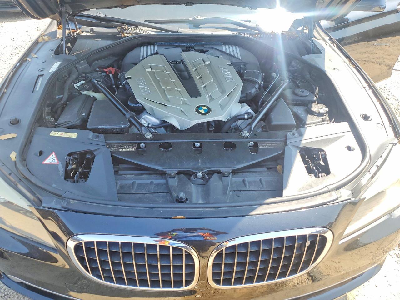2009 Bmw 750 Li Charcoal vin: WBAKB83539CY59374
