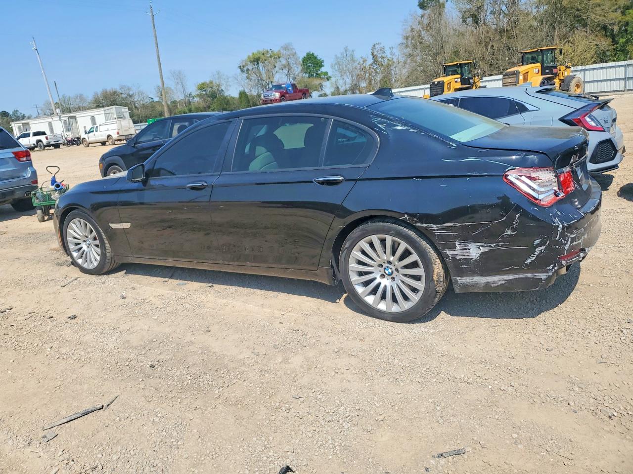 2009 Bmw 750 Li Charcoal vin: WBAKB83539CY59374
