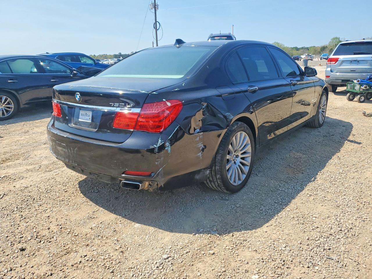 2009 Bmw 750 Li Charcoal vin: WBAKB83539CY59374