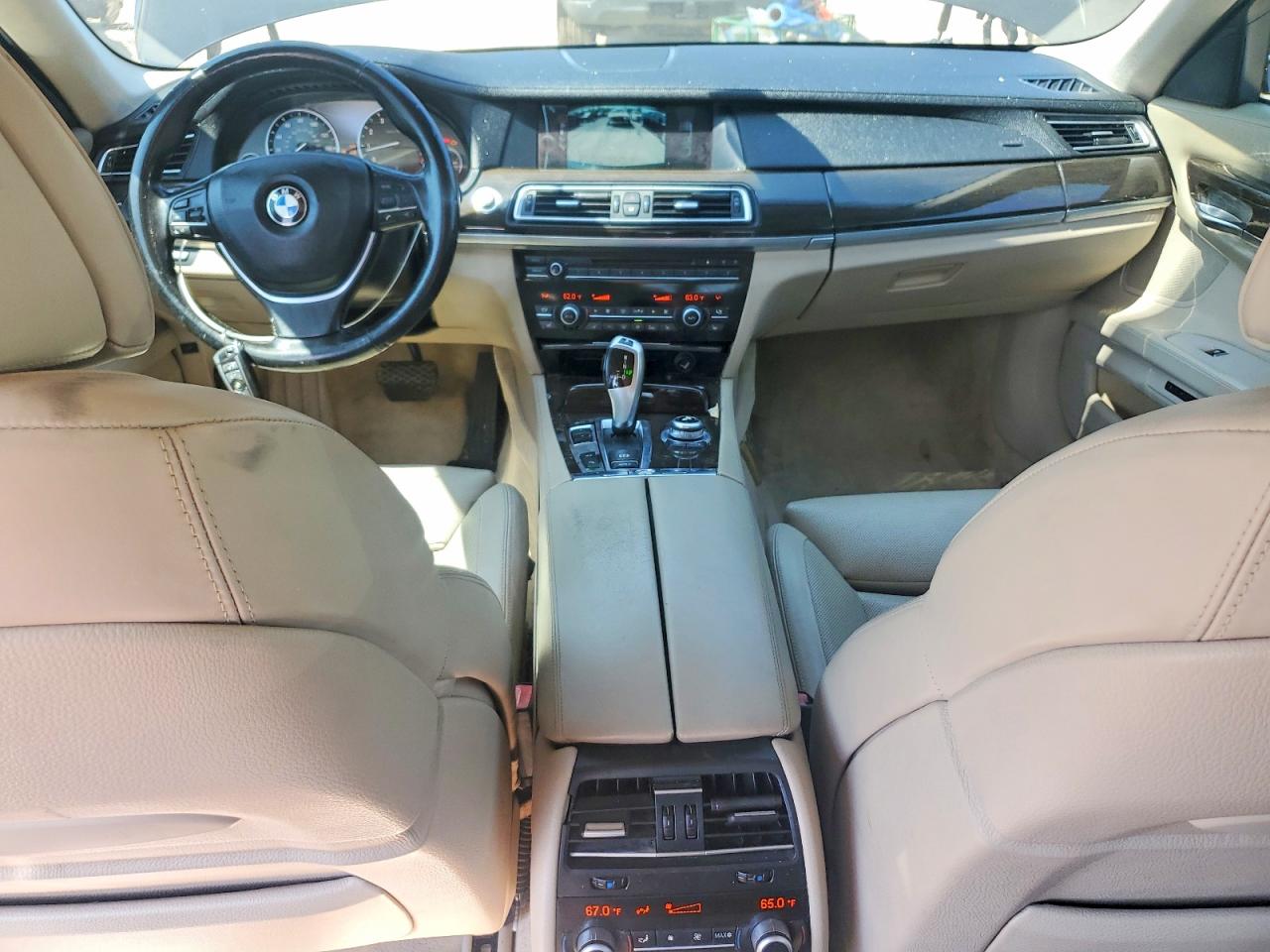 2009 Bmw 750 Li Charcoal vin: WBAKB83539CY59374