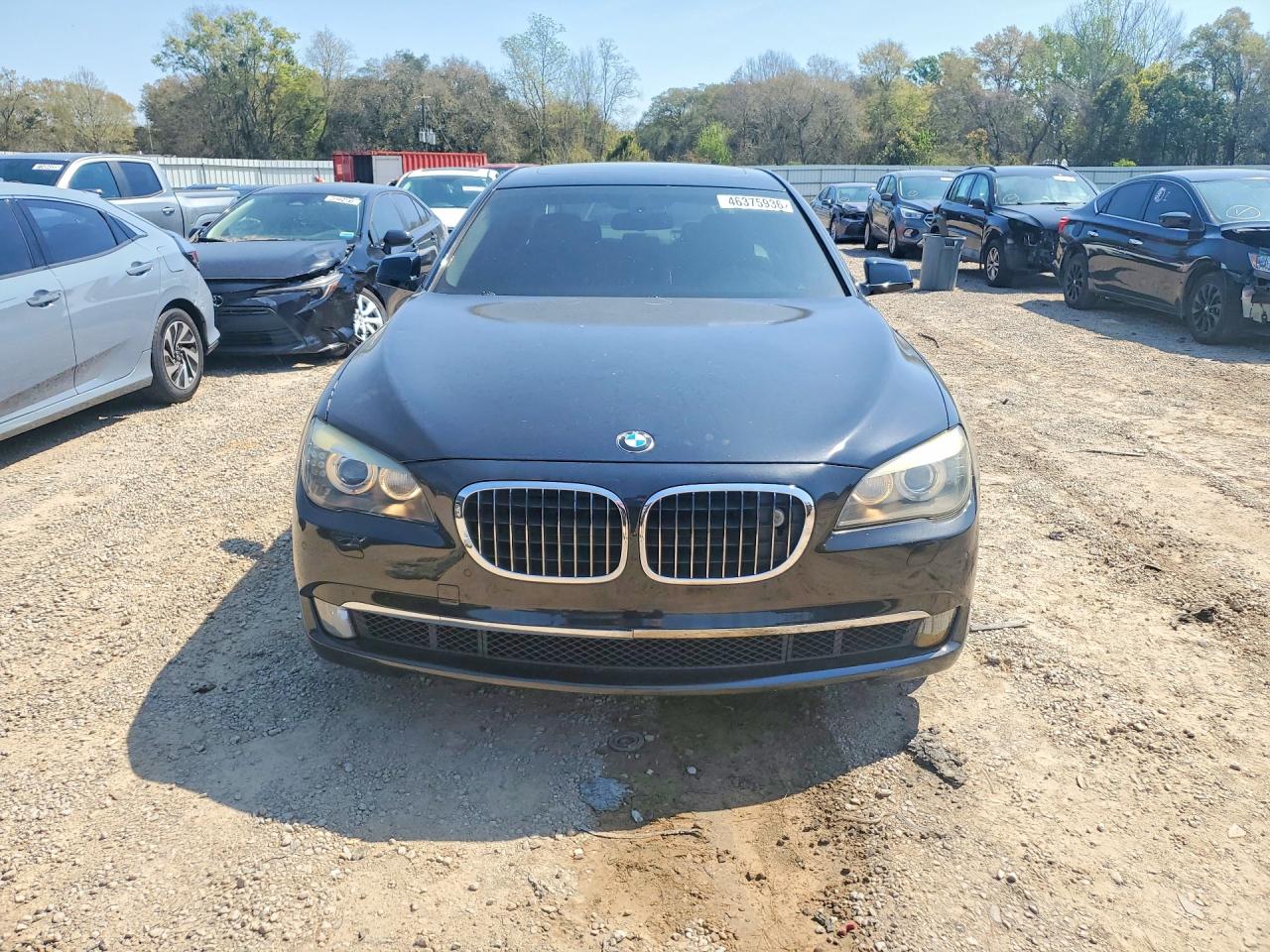 2009 Bmw 750 Li Charcoal vin: WBAKB83539CY59374