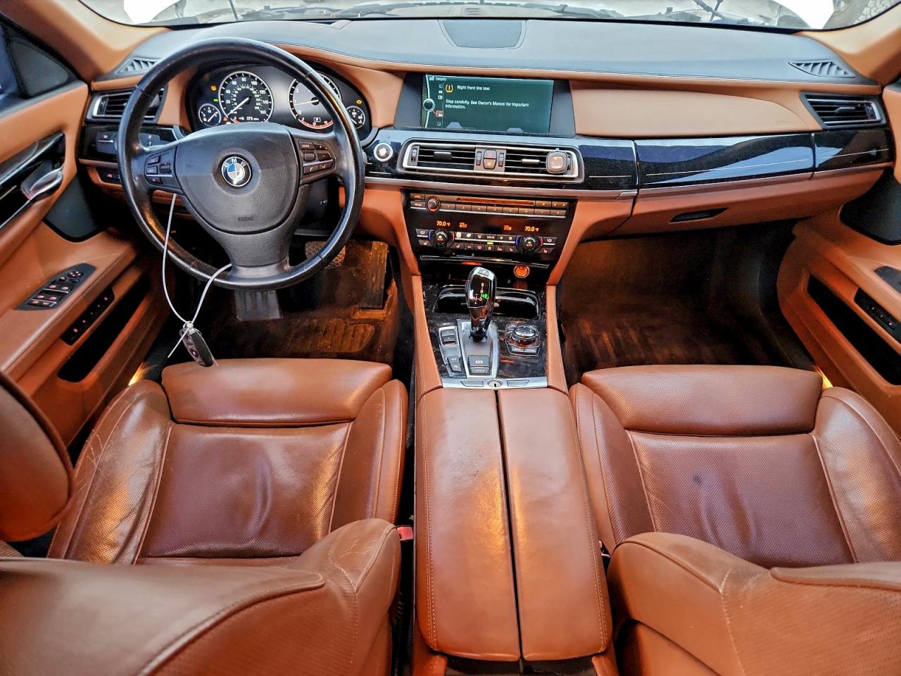 2009 Bmw 750 Li Белый vin: WBAKB83539CY60217