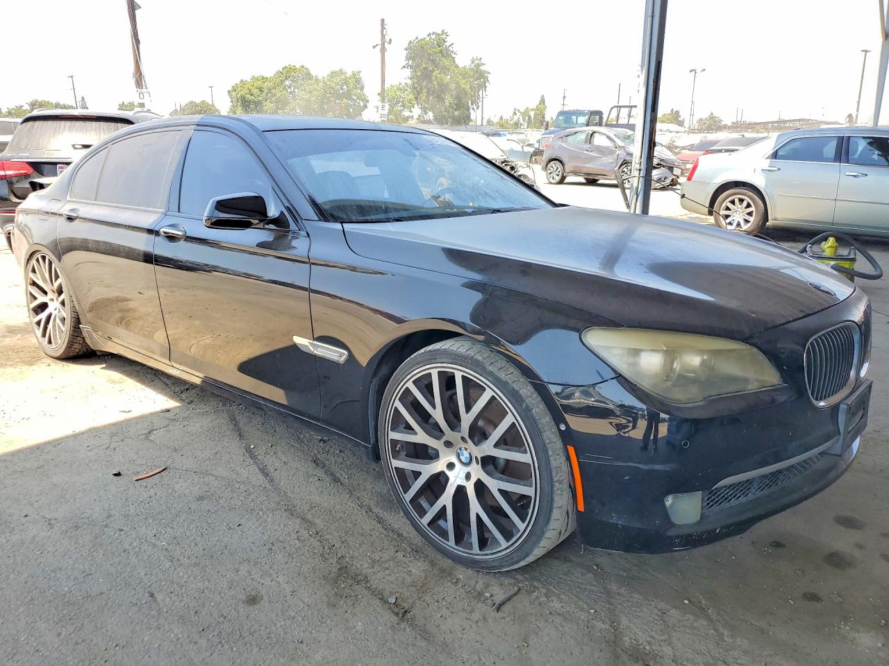 2009 Bmw 750 Li Black vin: WBAKB83549CY57875