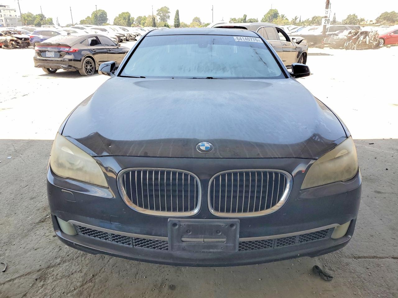 2009 Bmw 750 Li Black vin: WBAKB83549CY57875