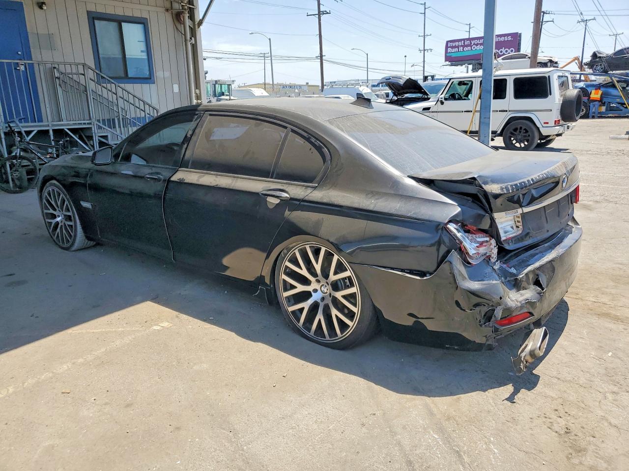 2009 Bmw 750 Li Black vin: WBAKB83549CY57875