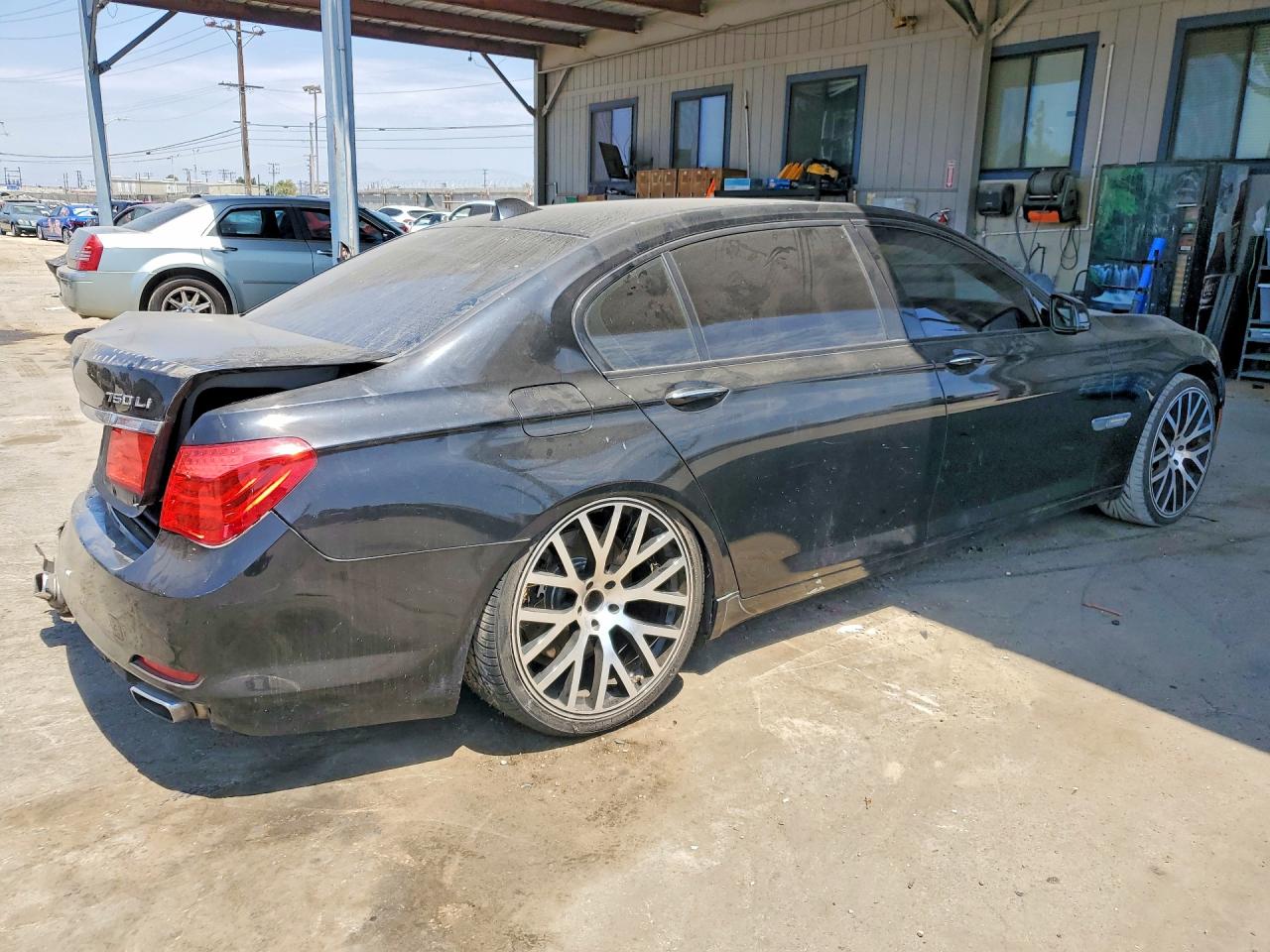 2009 Bmw 750 Li Black vin: WBAKB83549CY57875