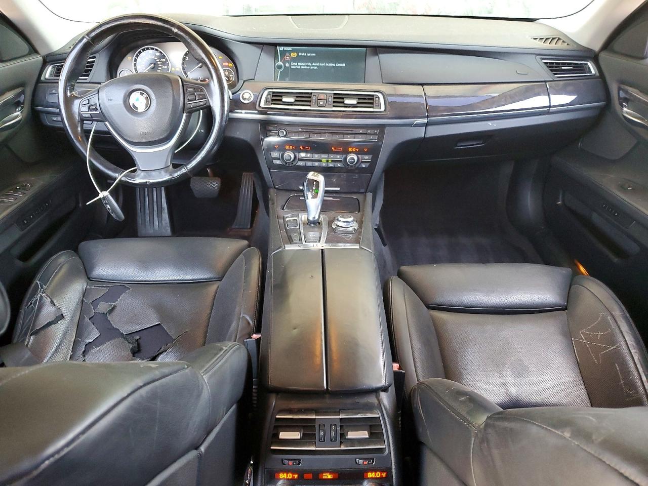 2009 Bmw 750 Li Black vin: WBAKB83549CY57875