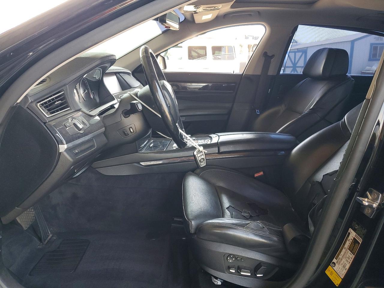 2009 Bmw 750 Li Black vin: WBAKB83549CY57875