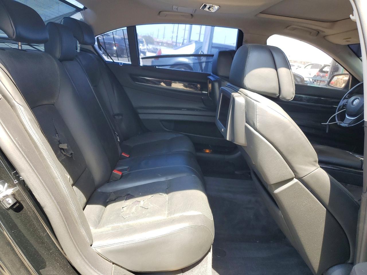 2009 Bmw 750 Li Black vin: WBAKB83549CY57875