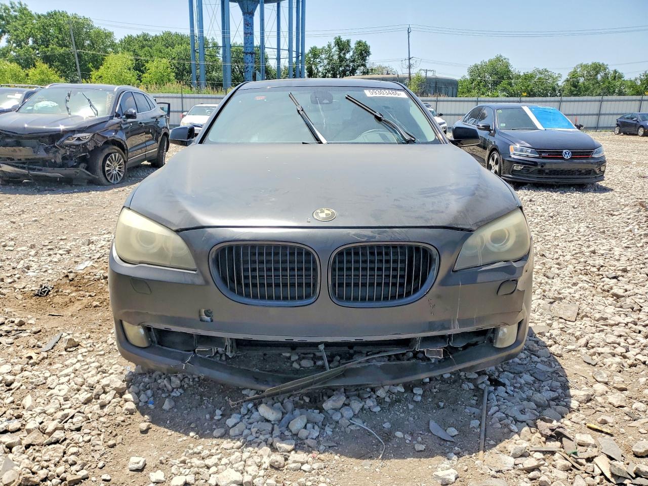 2009 Bmw 750 Li Black vin: WBAKB83549CY59383