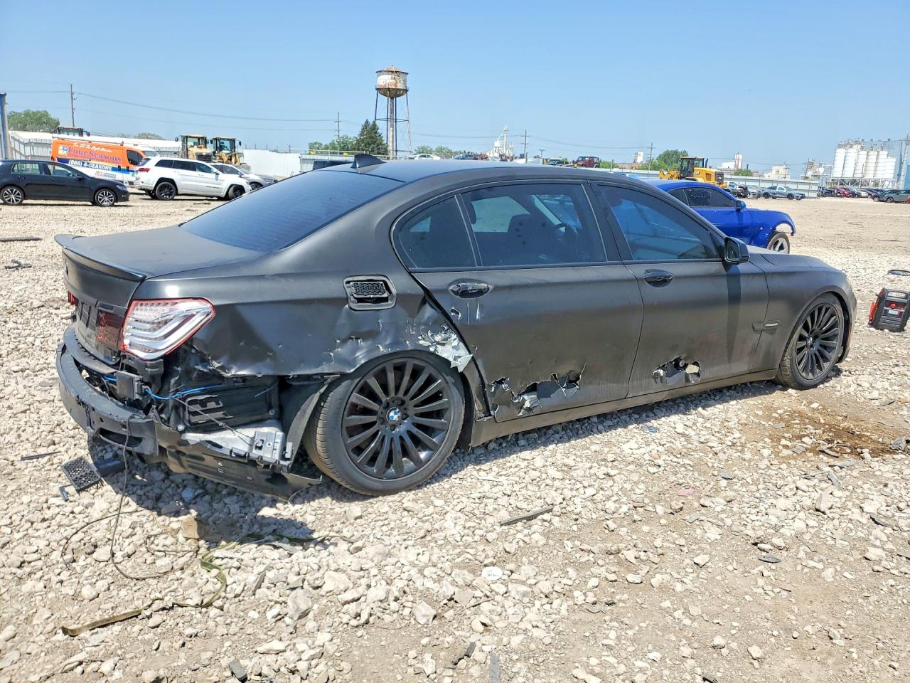 2009 Bmw 750 Li Black vin: WBAKB83549CY59383