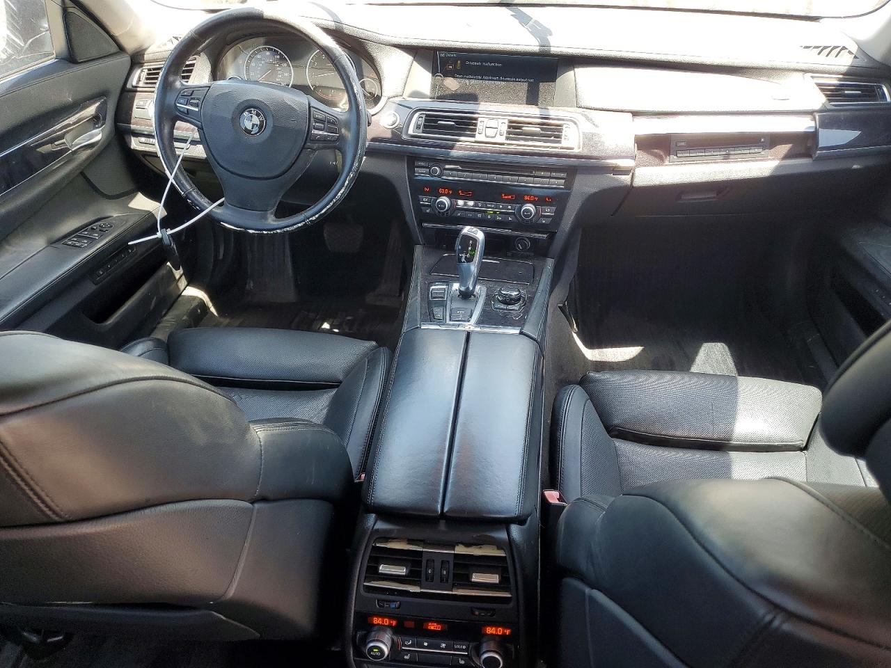 2009 Bmw 750 Li Black vin: WBAKB83549CY59383