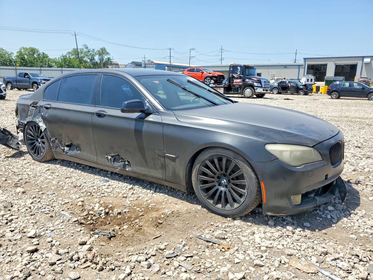 2009 Bmw 750 Li Black vin: WBAKB83549CY59383