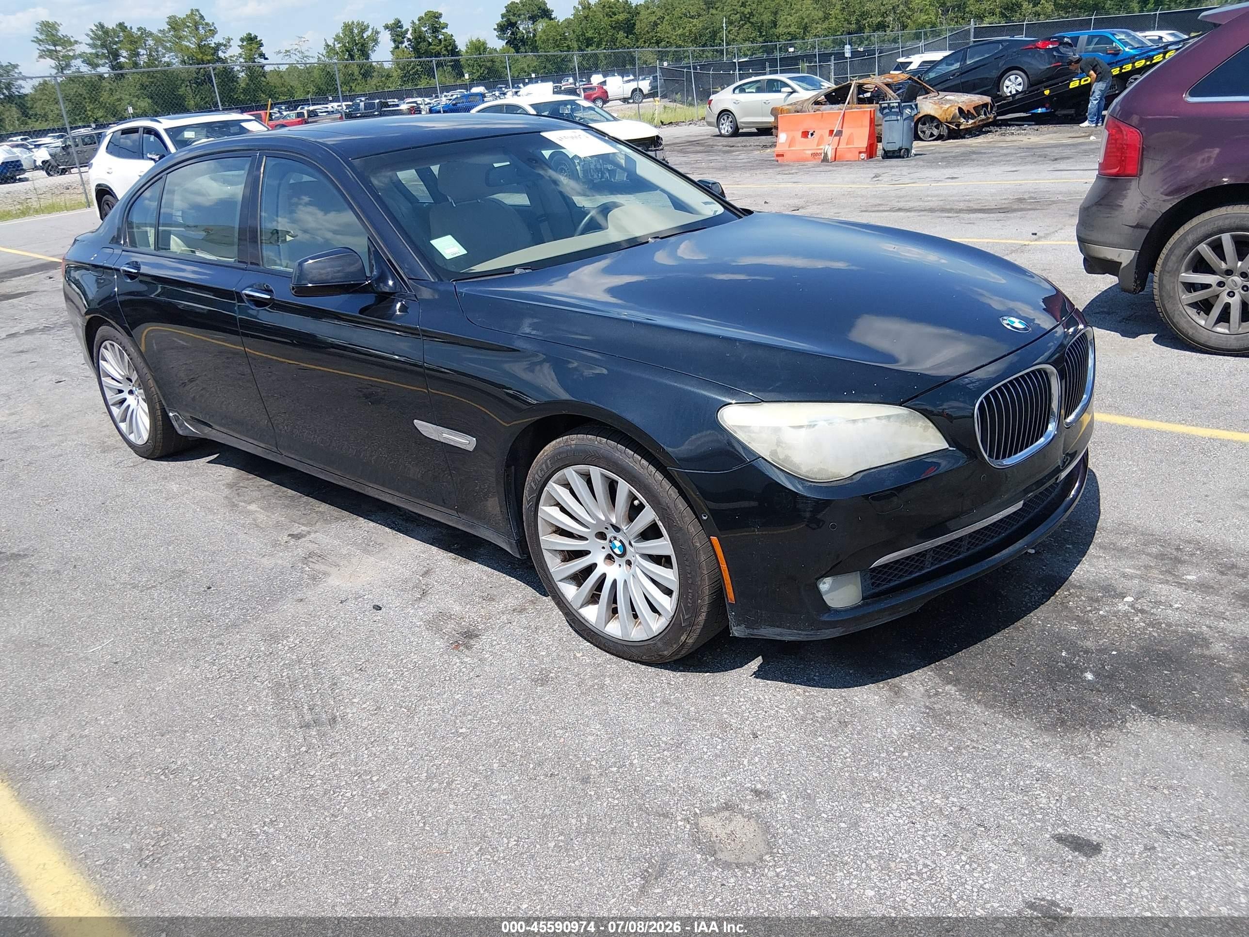2009 Bmw 750li   Black vin: WBAKB83549CY60338