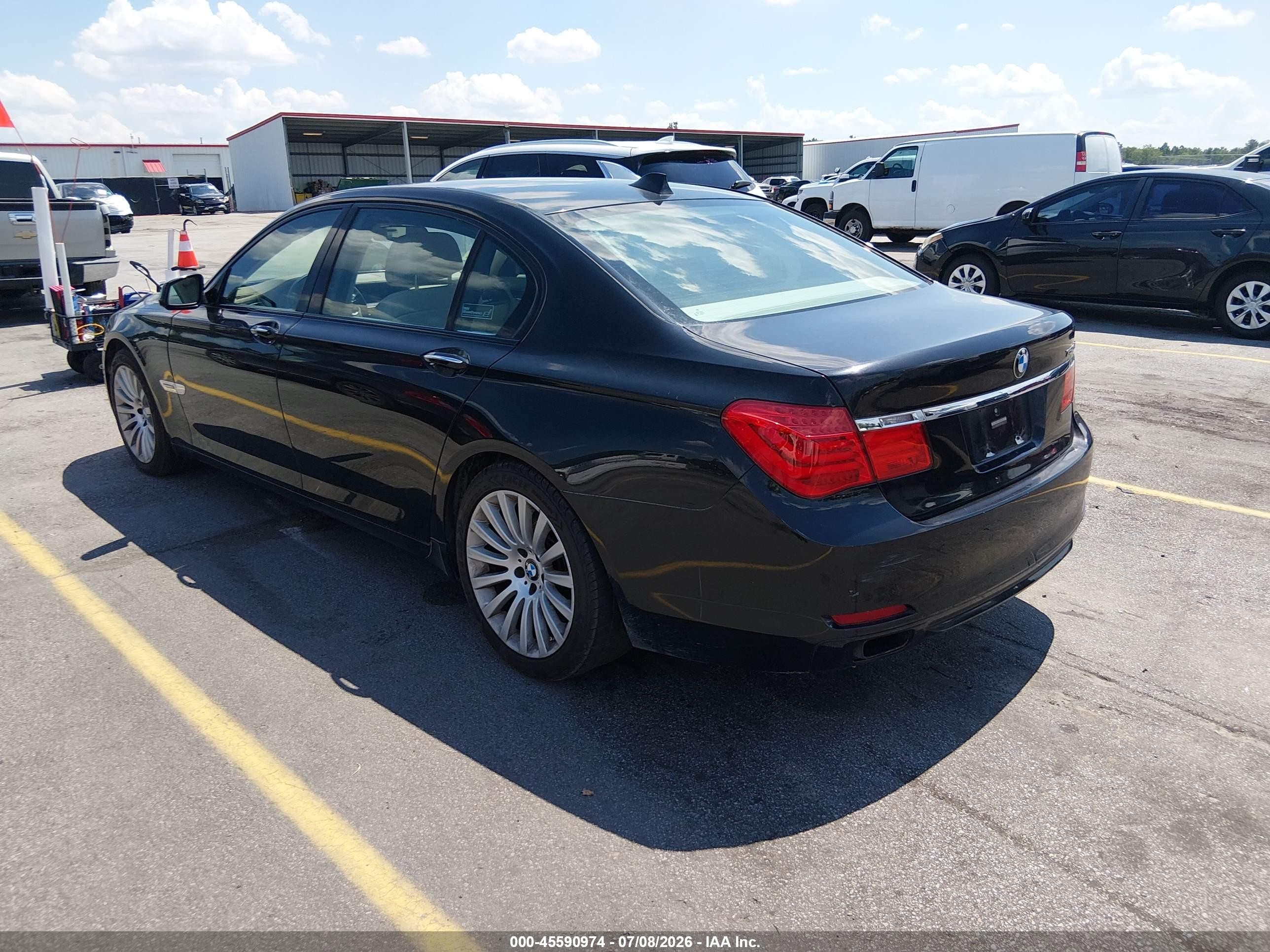 2009 Bmw 750li   Black vin: WBAKB83549CY60338