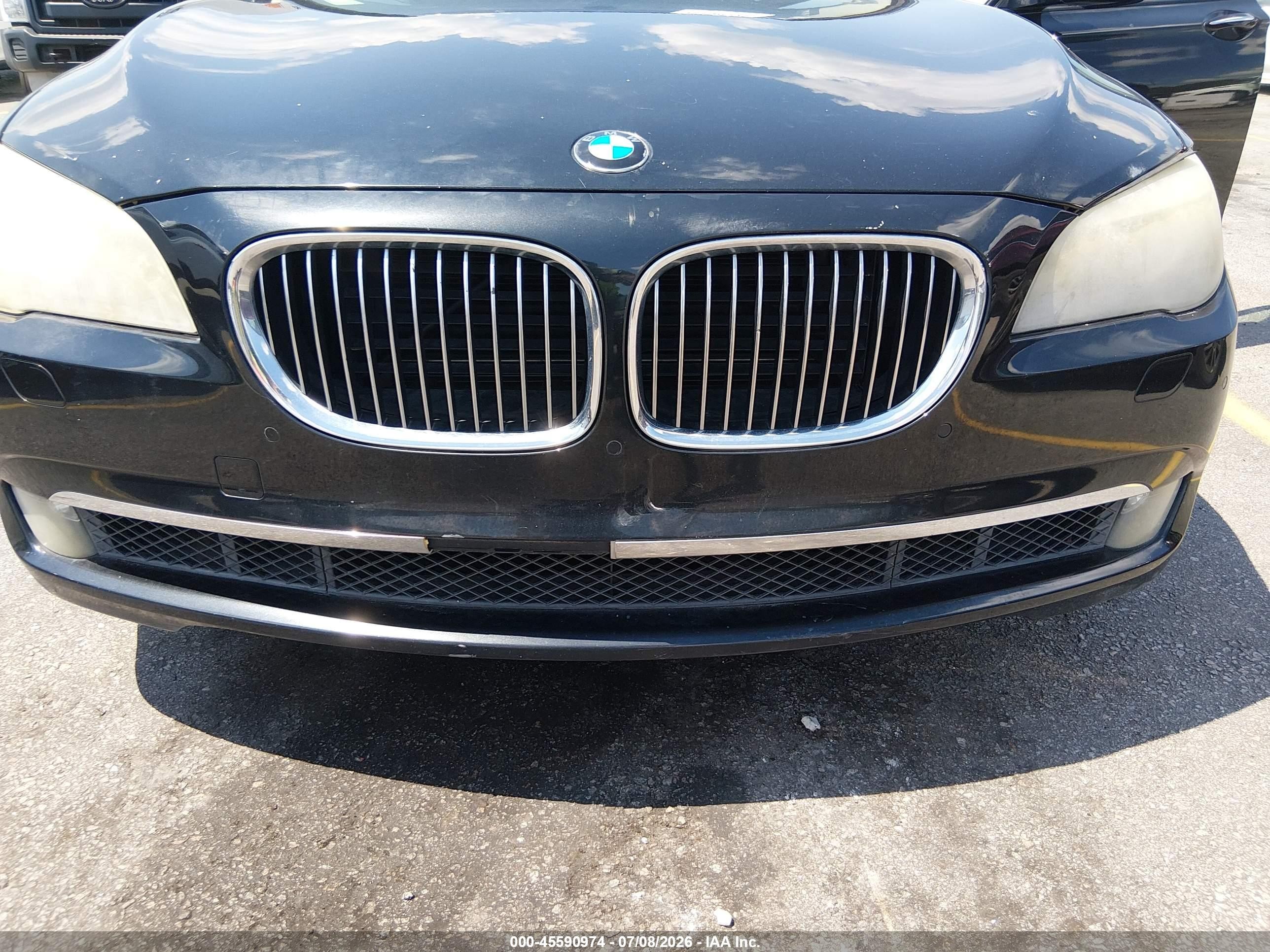 2009 Bmw 750li   Black vin: WBAKB83549CY60338