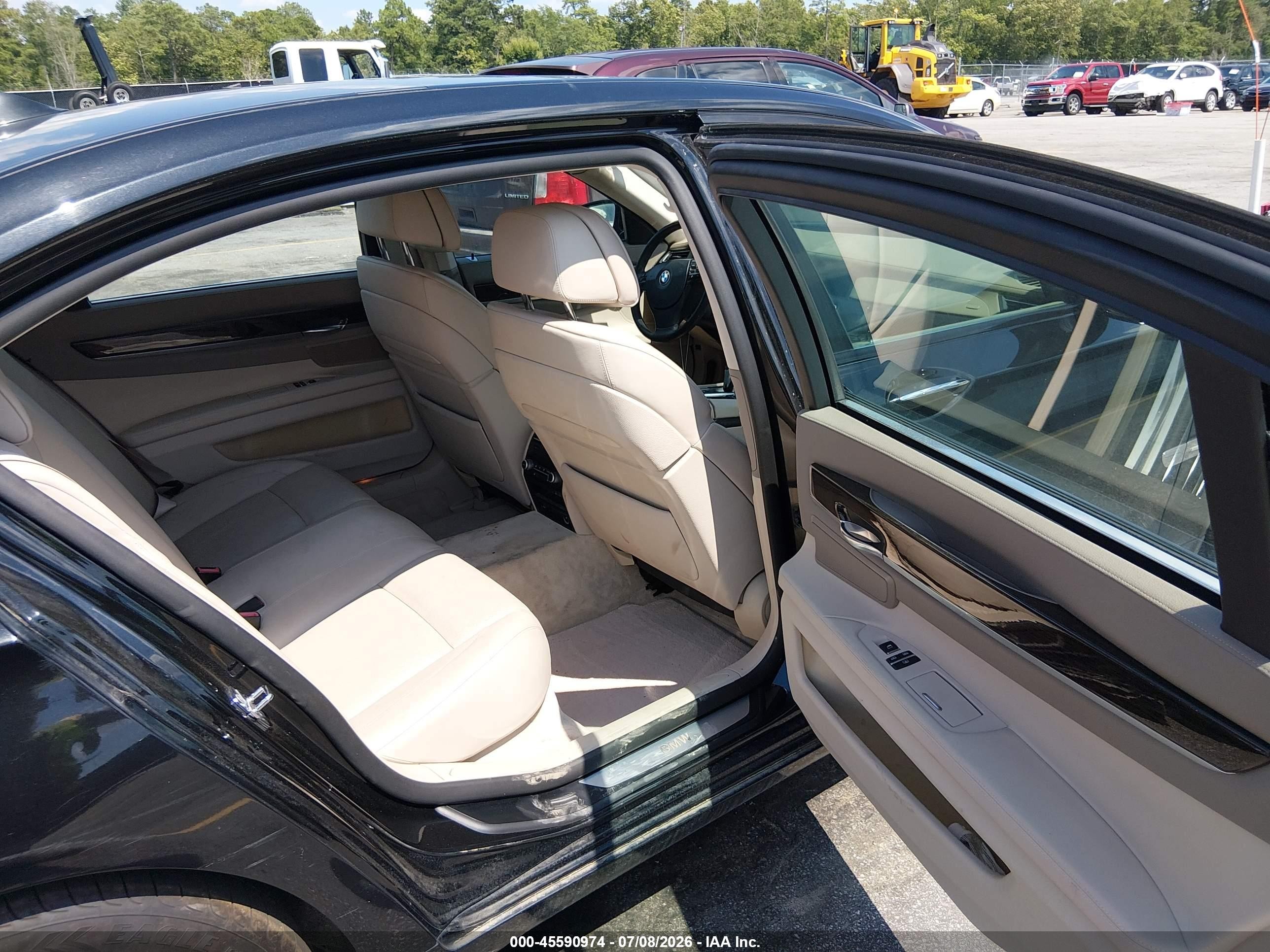 2009 Bmw 750li   Black vin: WBAKB83549CY60338