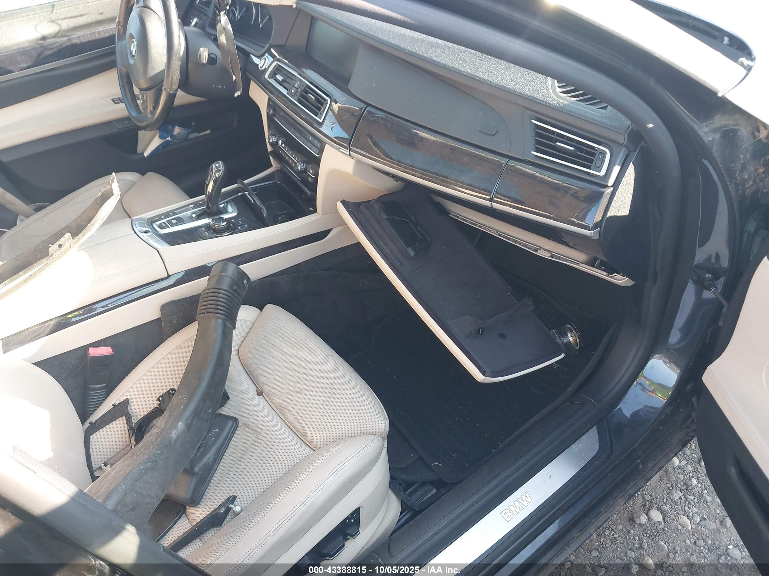 2009 Bmw 750li   Gray vin: WBAKB83559CY59943