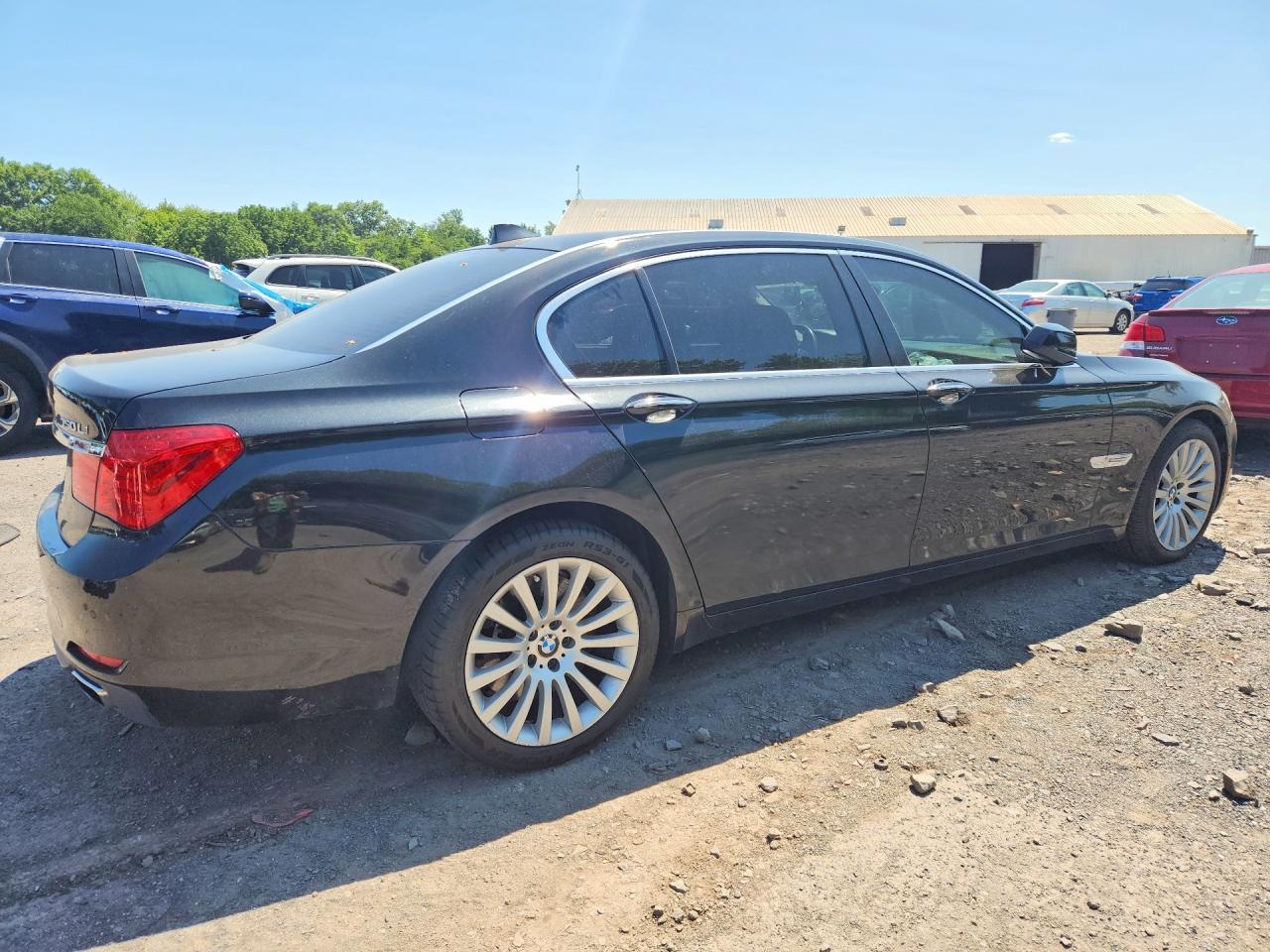 2009 Bmw 750 Li Black vin: WBAKB83559CY61143