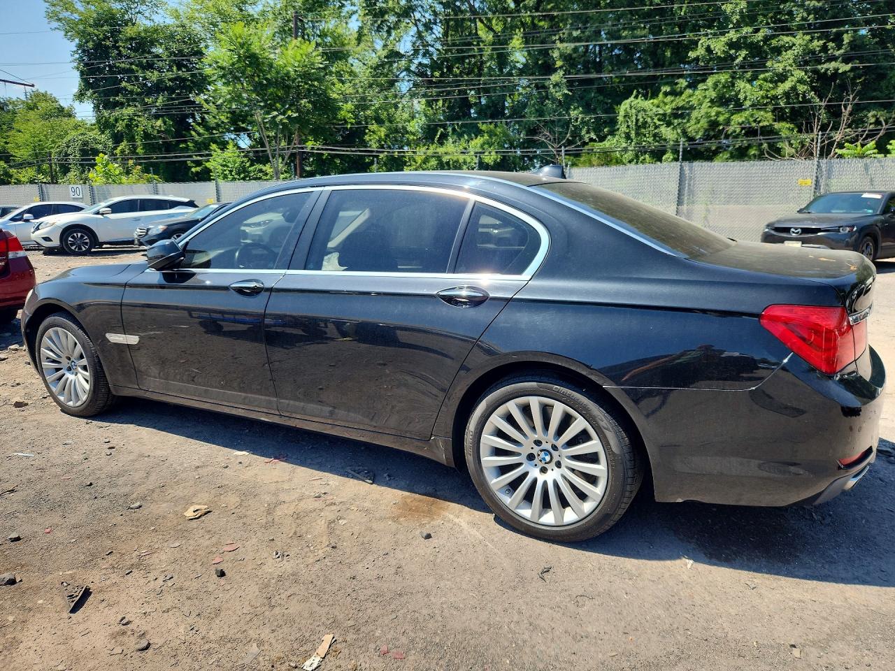 2009 Bmw 750 Li Black vin: WBAKB83559CY61143
