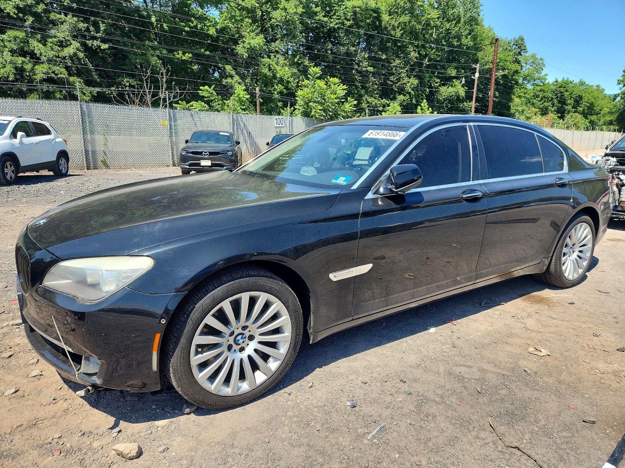 2009 Bmw 750 Li Black vin: WBAKB83559CY61143