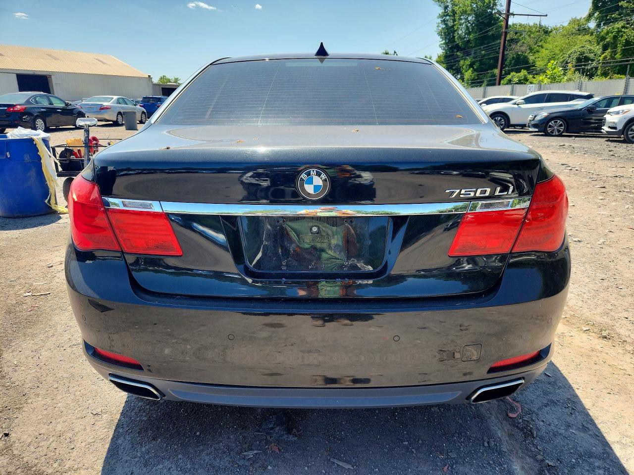 2009 Bmw 750 Li Black vin: WBAKB83559CY61143