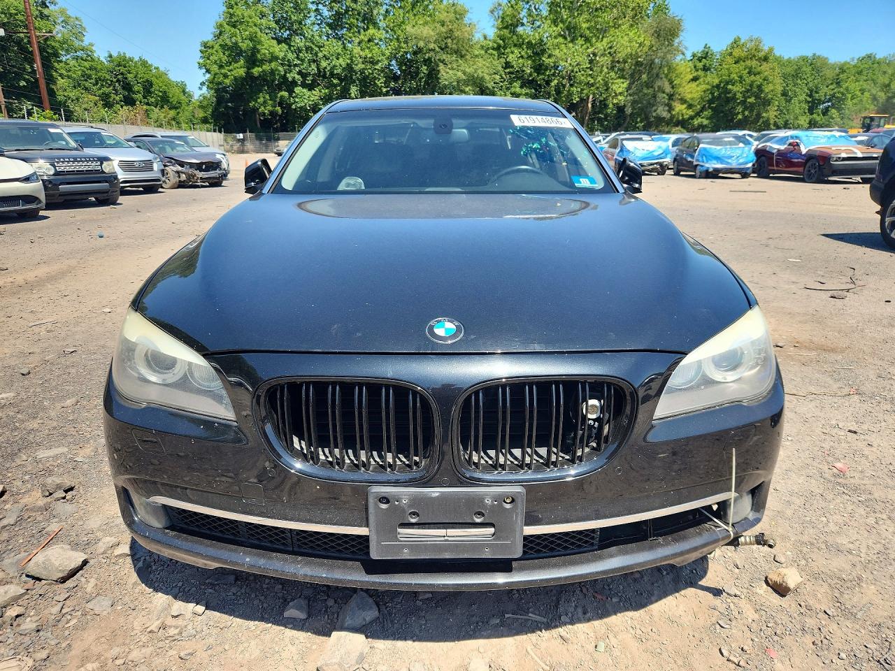 2009 Bmw 750 Li Black vin: WBAKB83559CY61143