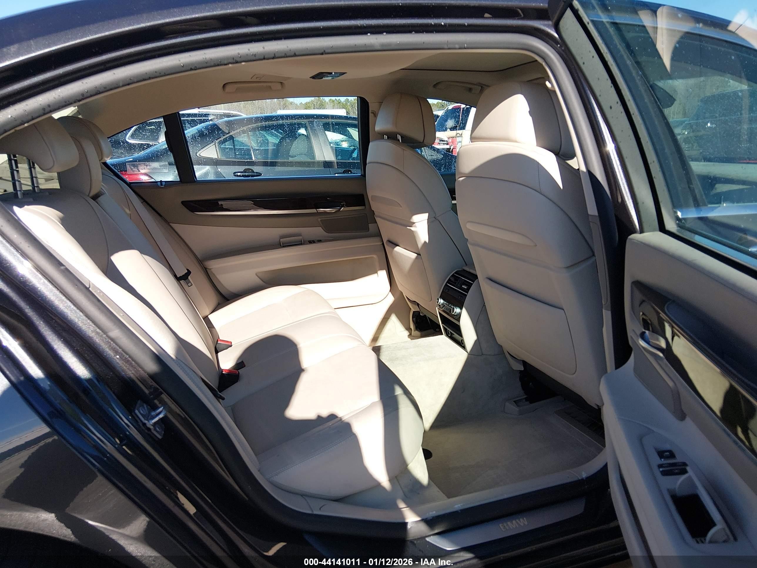2009 Bmw 750li   Gray vin: WBAKB83559CY62132
