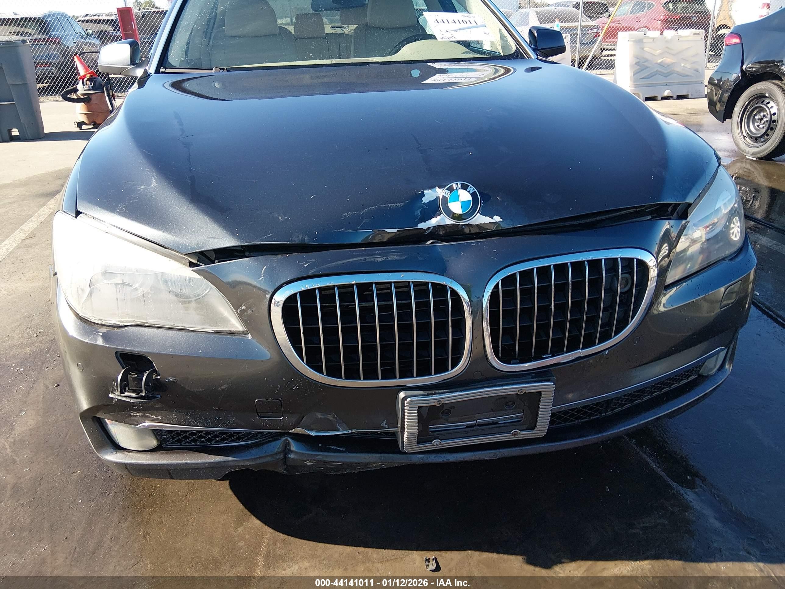 2009 Bmw 750li   Gray vin: WBAKB83559CY62132