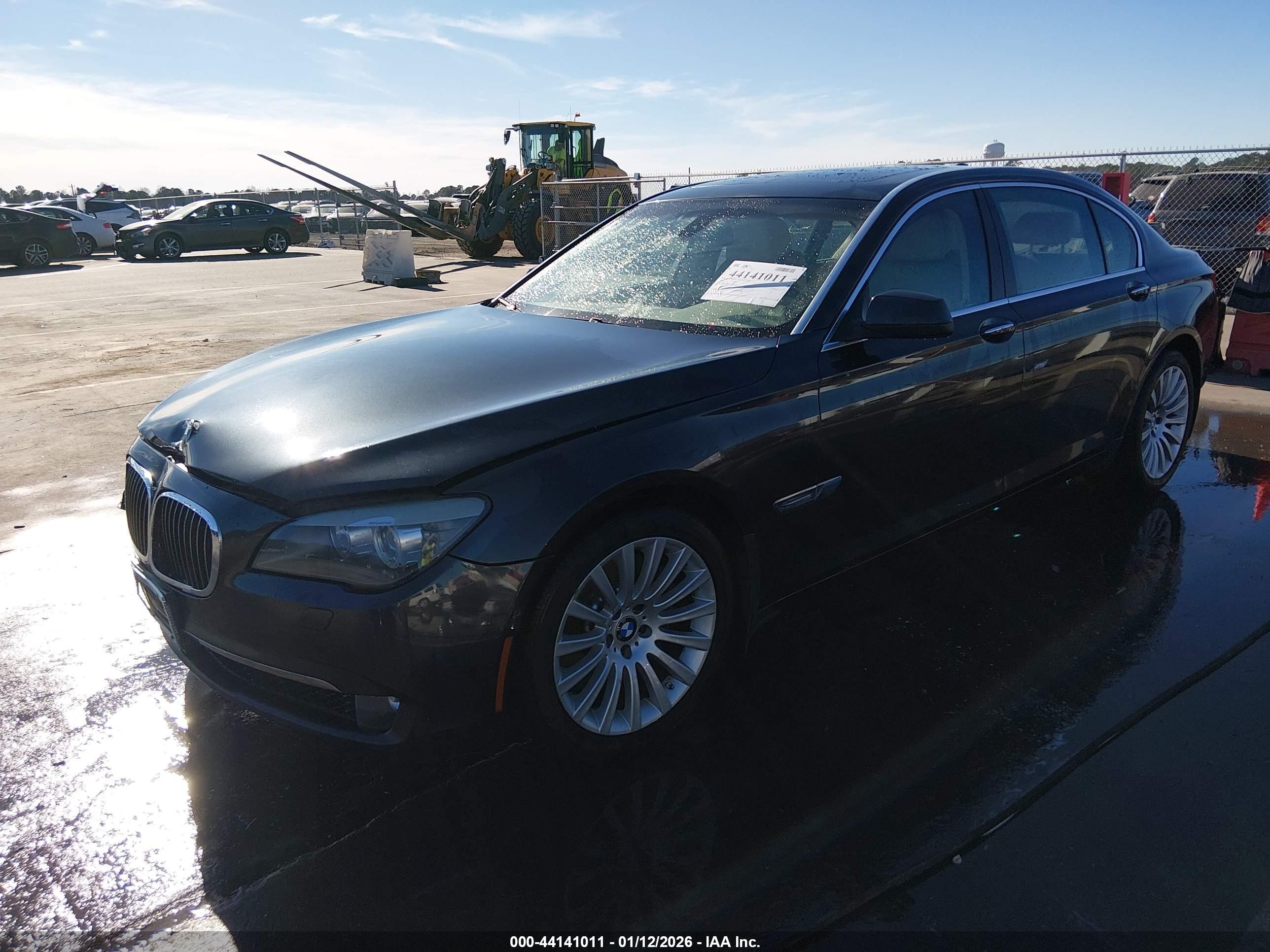 2009 Bmw 750li   Gray vin: WBAKB83559CY62132