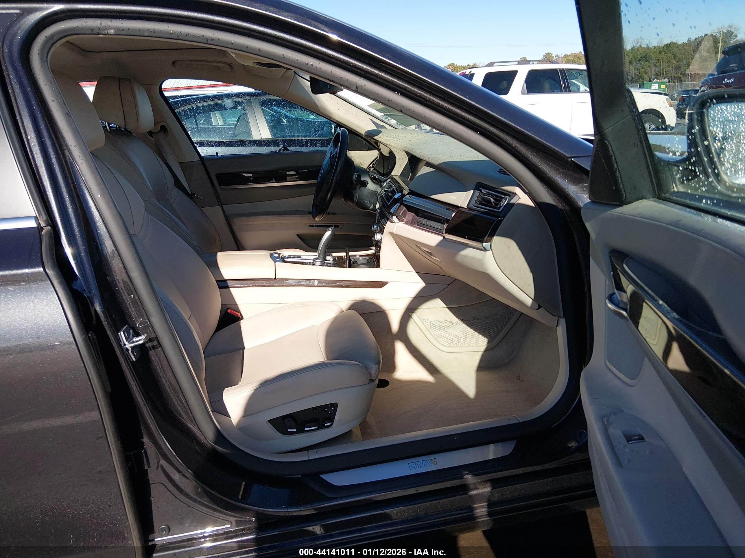 2009 Bmw 750li   Gray vin: WBAKB83559CY62132