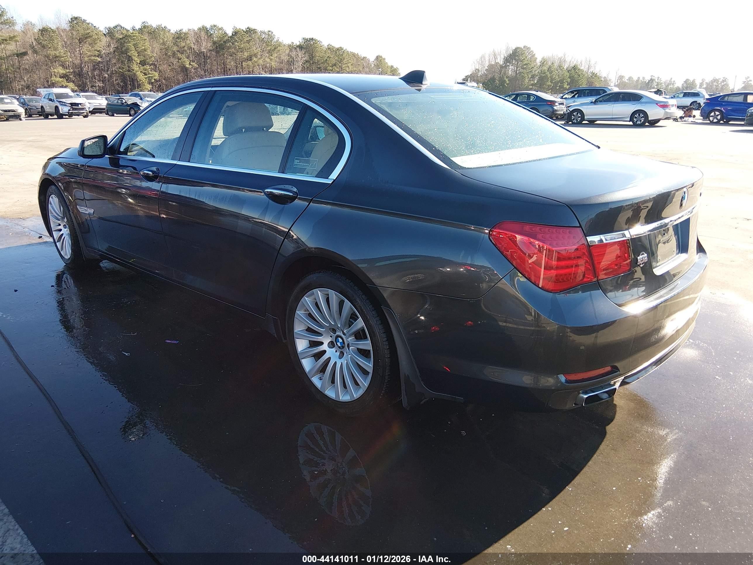2009 Bmw 750li   Gray vin: WBAKB83559CY62132