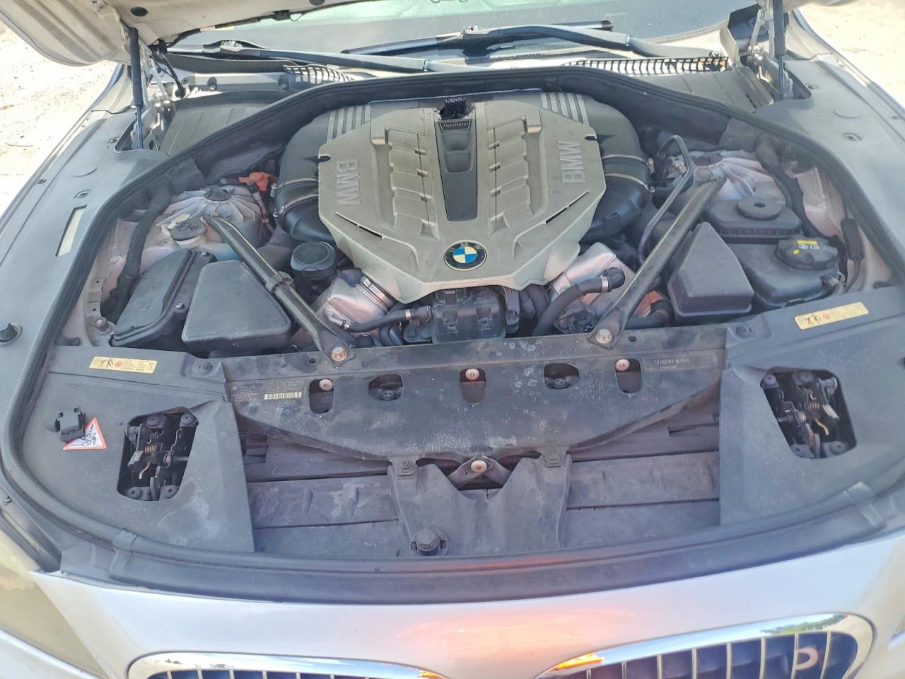 2009 Bmw 750 Li Серебряный vin: WBAKB83569CY57182