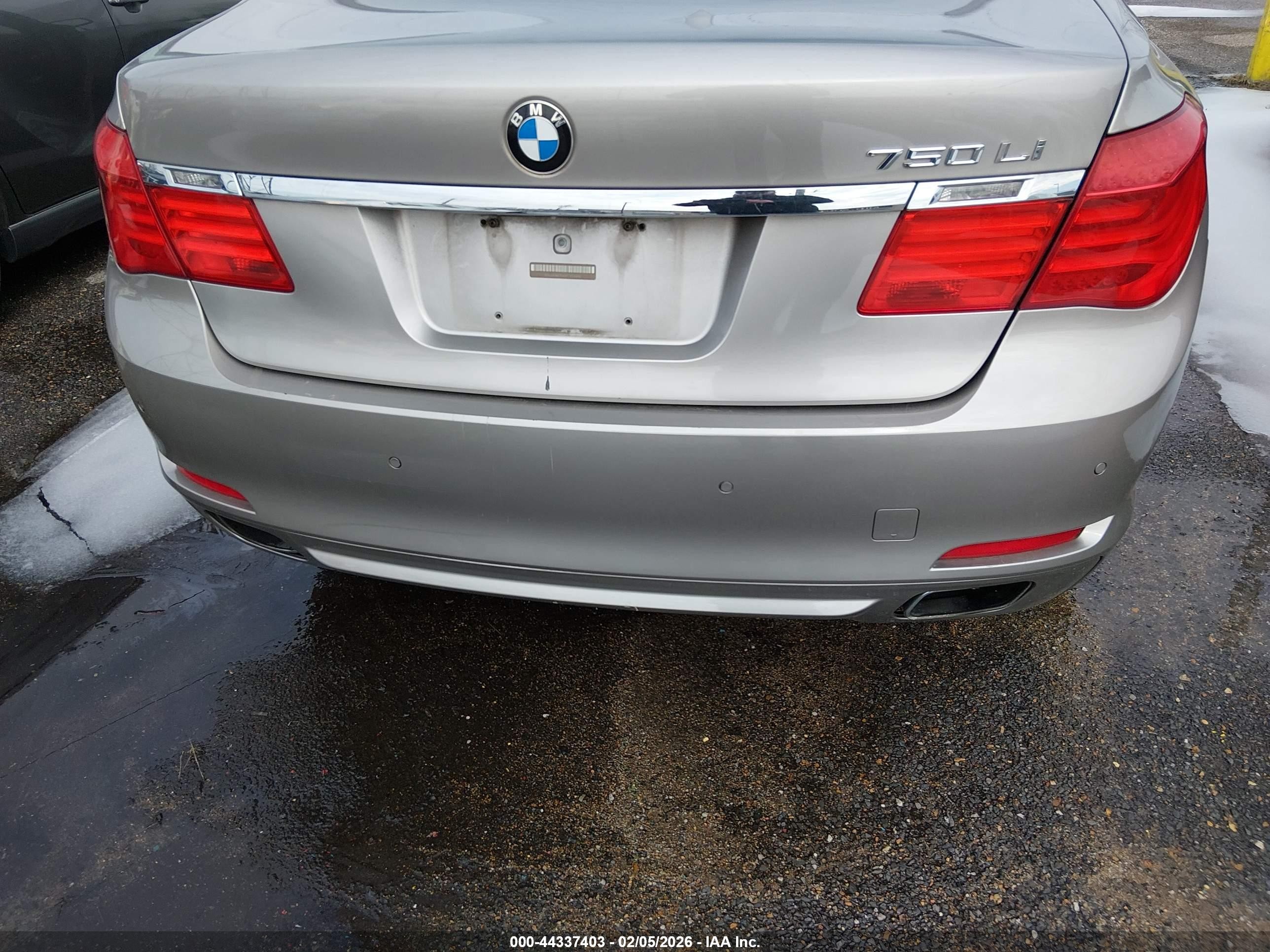 2009 Bmw 750li   Gold vin: WBAKB83569CY59496