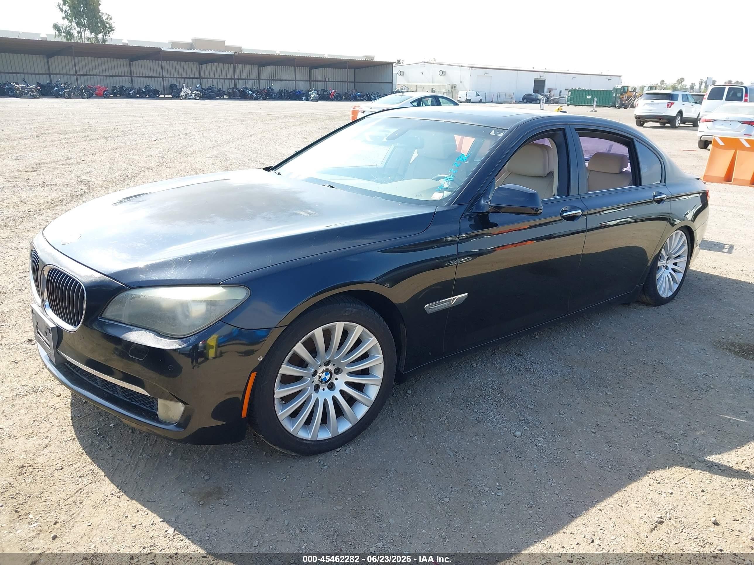 2009 Bmw 750li   Black vin: WBAKB83569CY61295