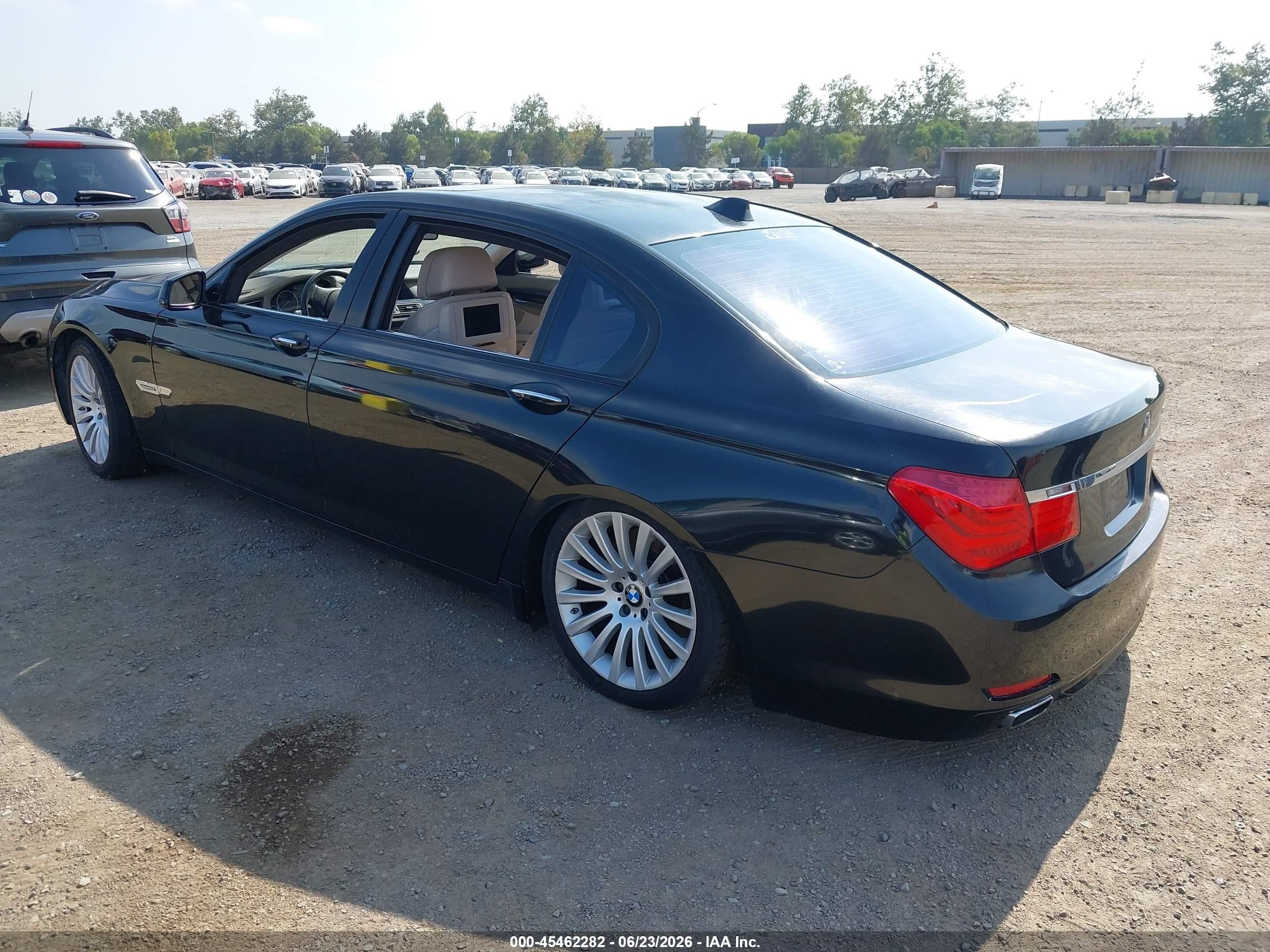 2009 Bmw 750li   Black vin: WBAKB83569CY61295
